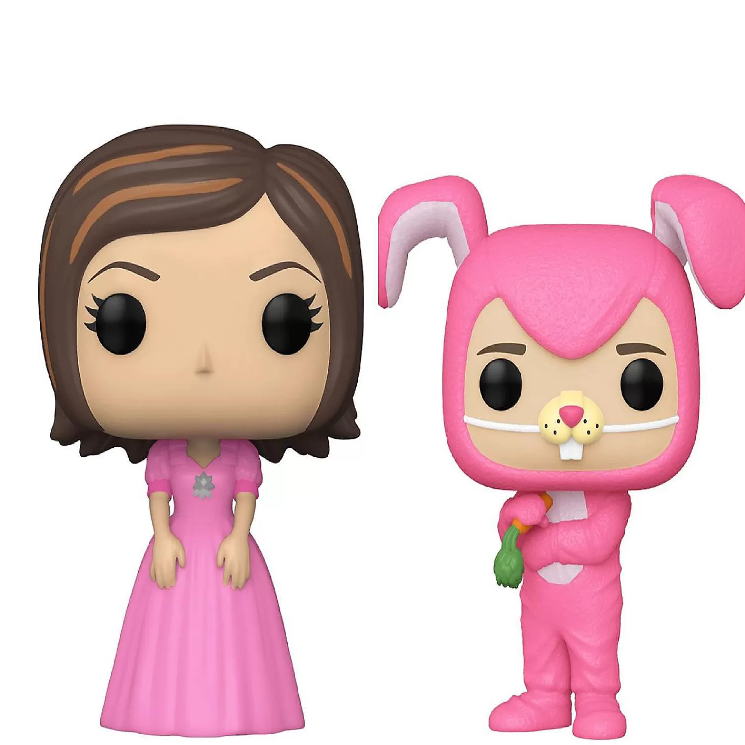 Oriental Trading Character Toys*Funko Pop! Friends 2Pk Chandler Bunny Rachel Pink Dress