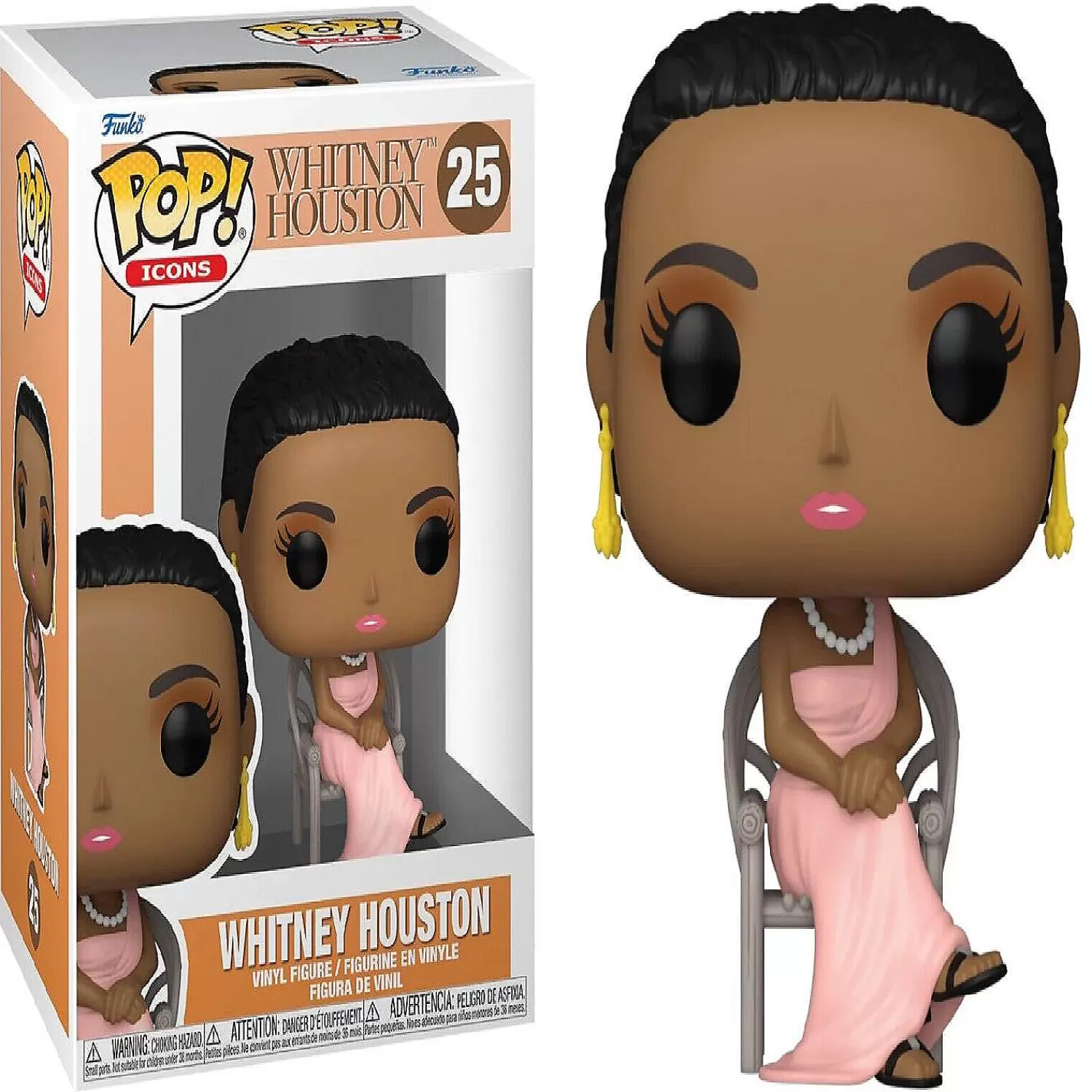 Oriental Trading Character Toys*Funko Pop! Icons: Whitney Houston - Debut Vinyl Figure