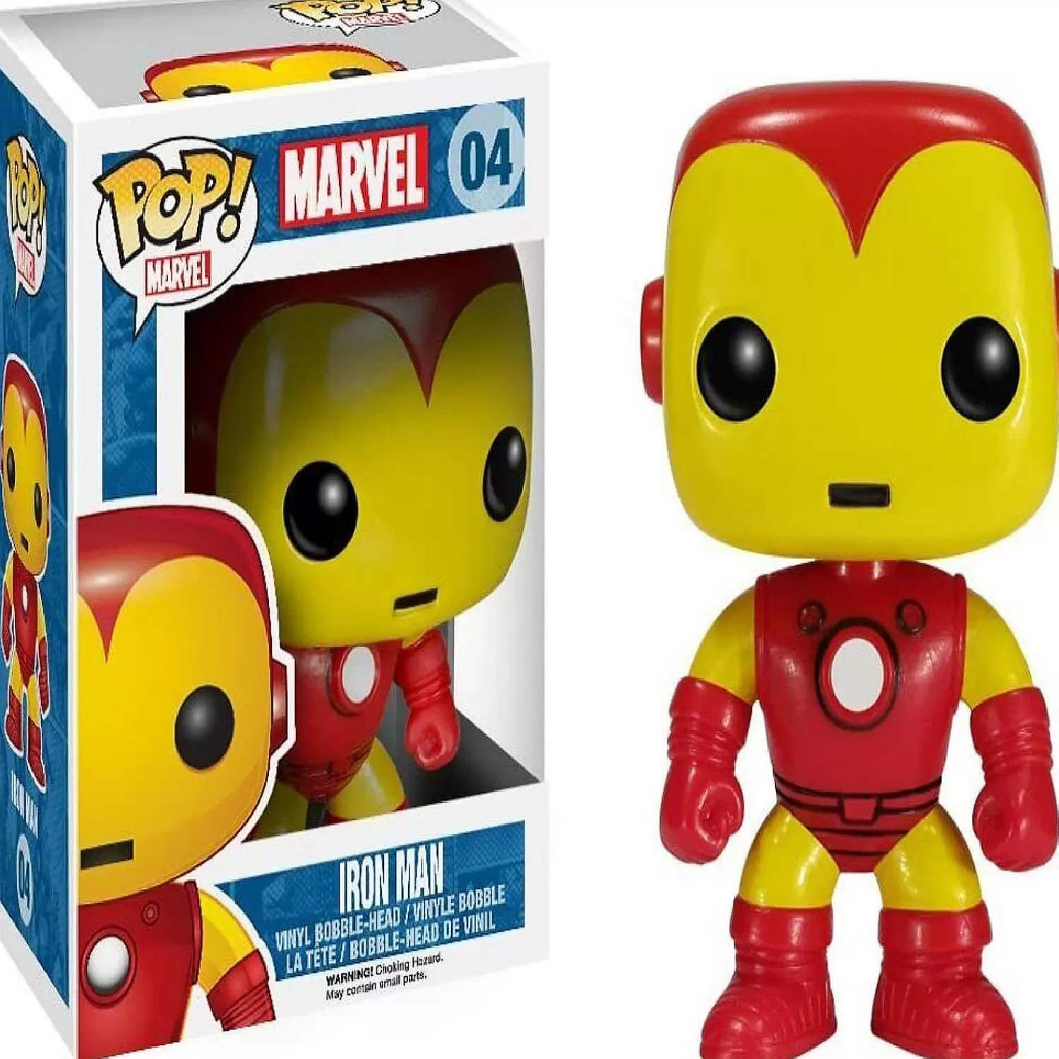 Oriental Trading Character Toys*Funko Pop! Marvel Bobblehead Iron Man #04