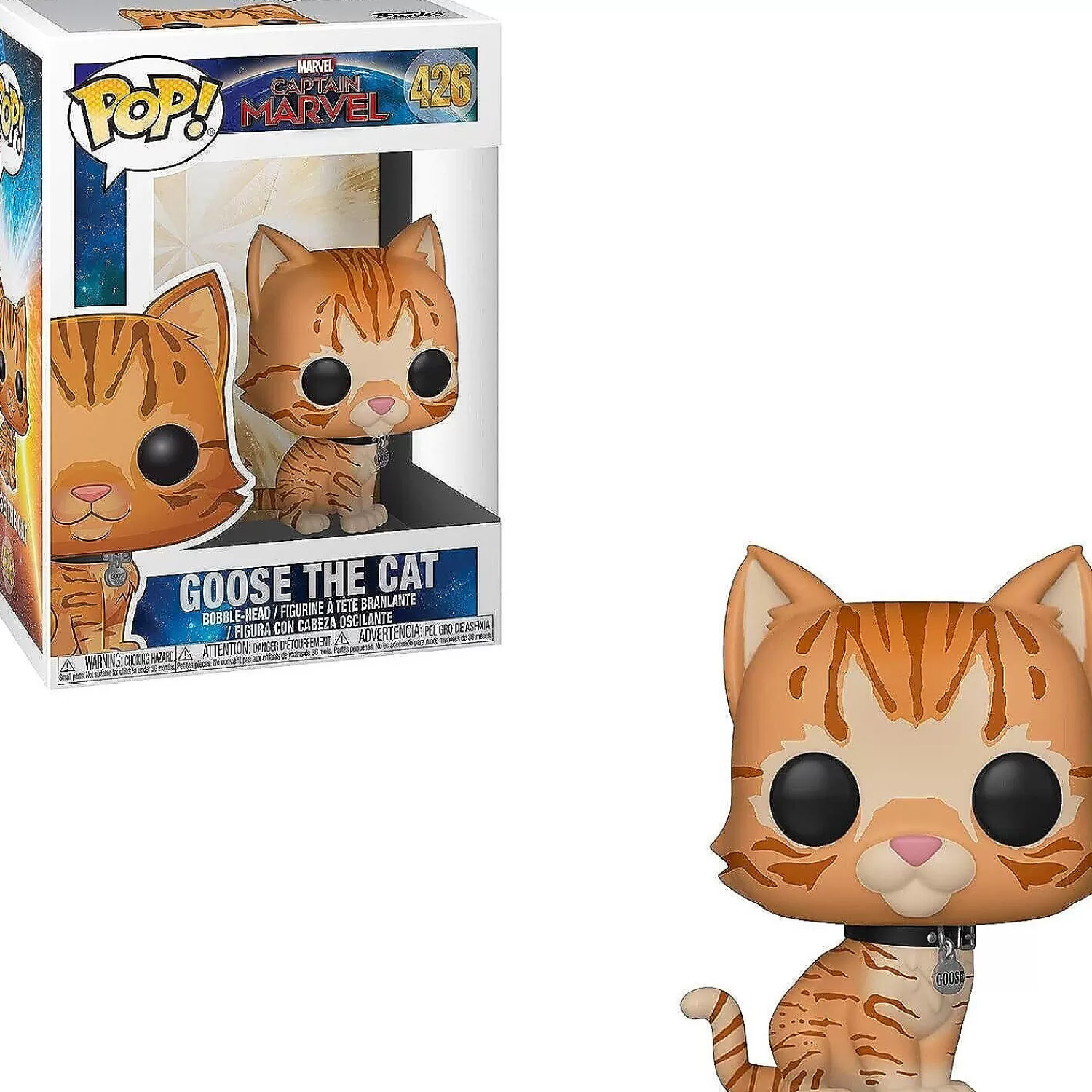 Oriental Trading Character Toys*Funko Pop! Marvel: Captain Marvel - Goose The Cat