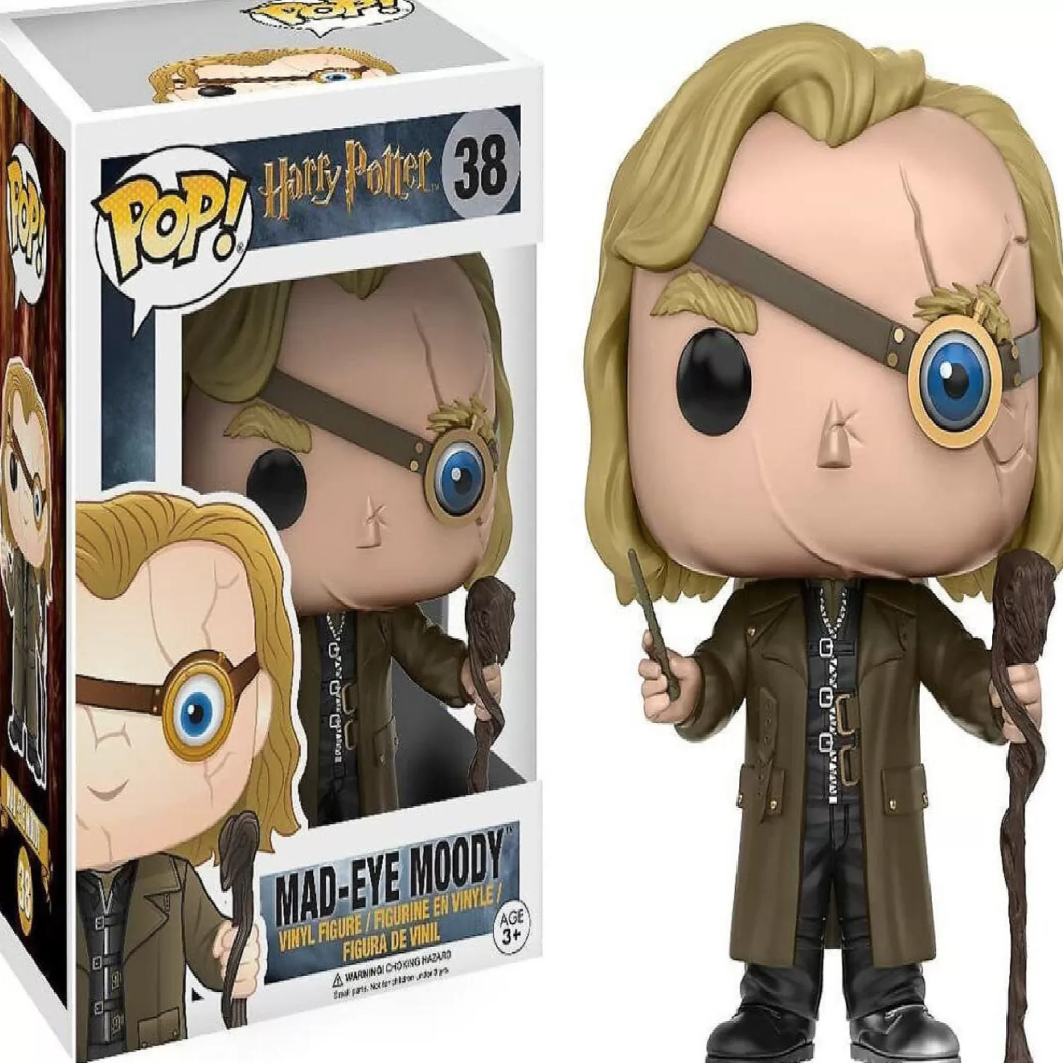 Oriental Trading Character Toys*Funko Pop! Movies: Harry Potter - Mad-Eye Moody Vinyl Figure