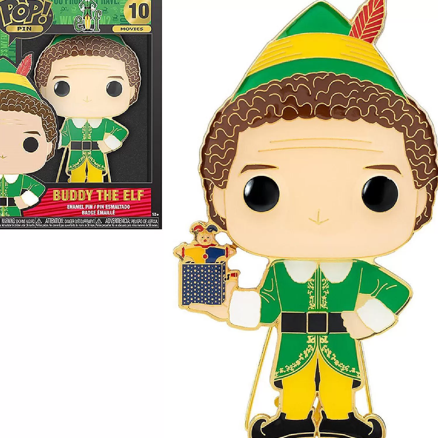 Oriental Trading Character Toys*Funko Pop! Pin - Elf Buddy