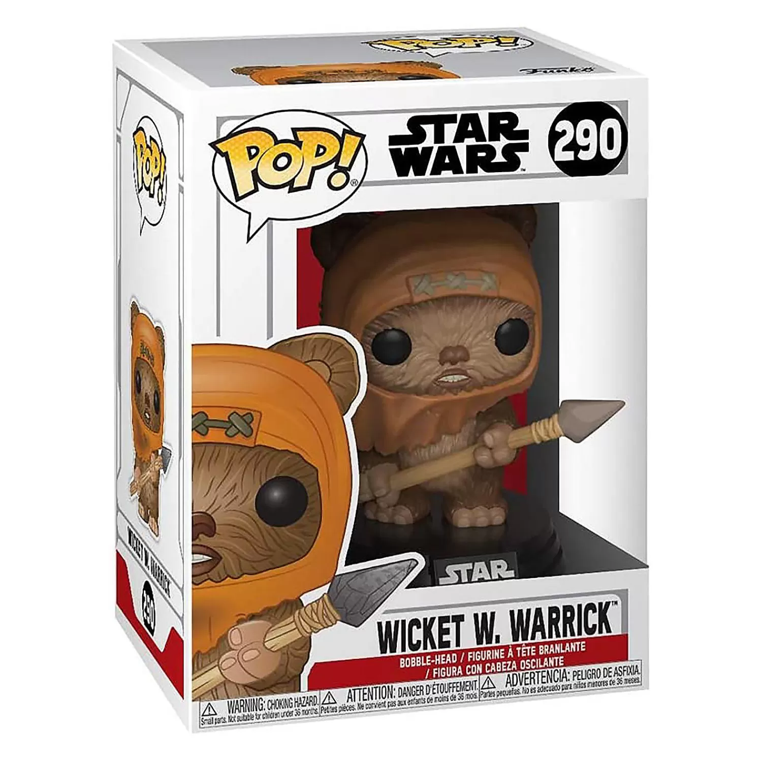 Oriental Trading Character Toys*Funko Pop! Star Wars - Wicket W. Warrick #290