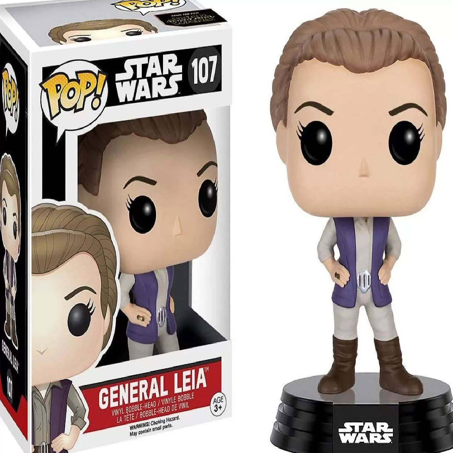 Oriental Trading Character Toys*Funko Pop! Star Wars Bobblehead General Leia #107