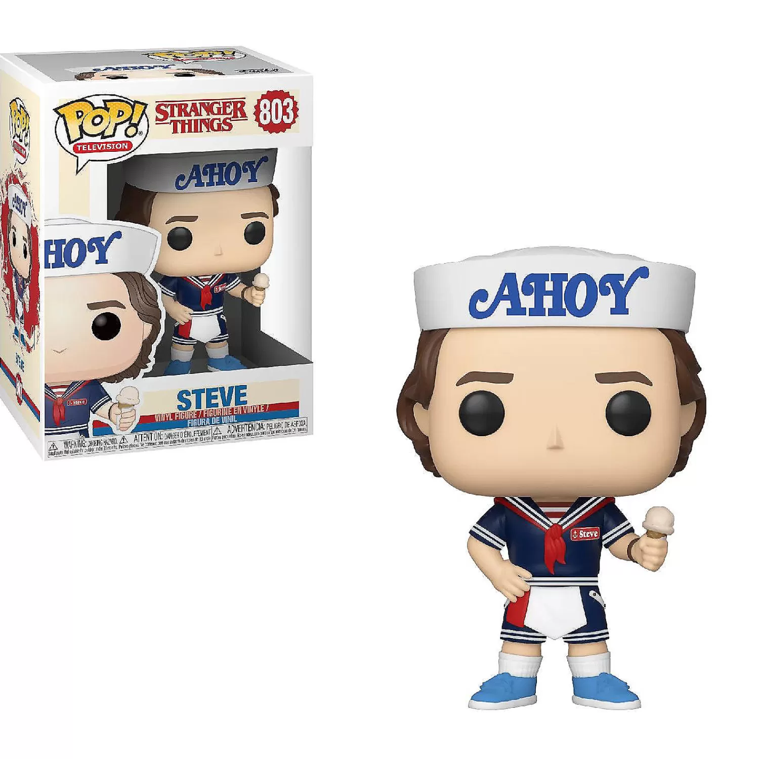 Oriental Trading Character Toys*Funko Pop! Steve With Ice Cream Stranger Things