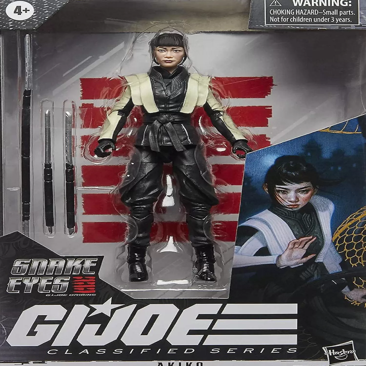 Oriental Trading Character Toys*Gi Joe Classified Series 6 Inch Action Figure Akiko