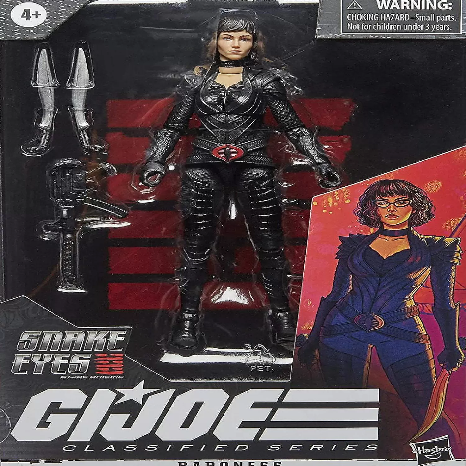 Oriental Trading Character Toys*Gi Joe Classified Series 6 Inch Action Figure Baroness