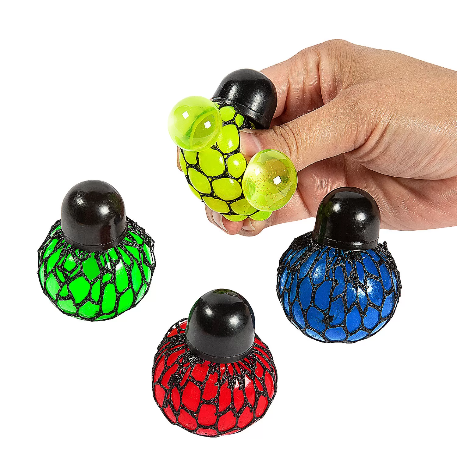 Oriental Trading Putty & Squishy Toys*Glitter Mini Squeeze Balls - 24 Pc.