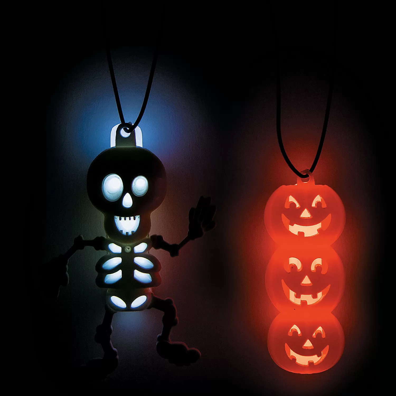 Oriental Trading Glow Jewelry*Glow Halloween Character Necklaces - 12 Pc.