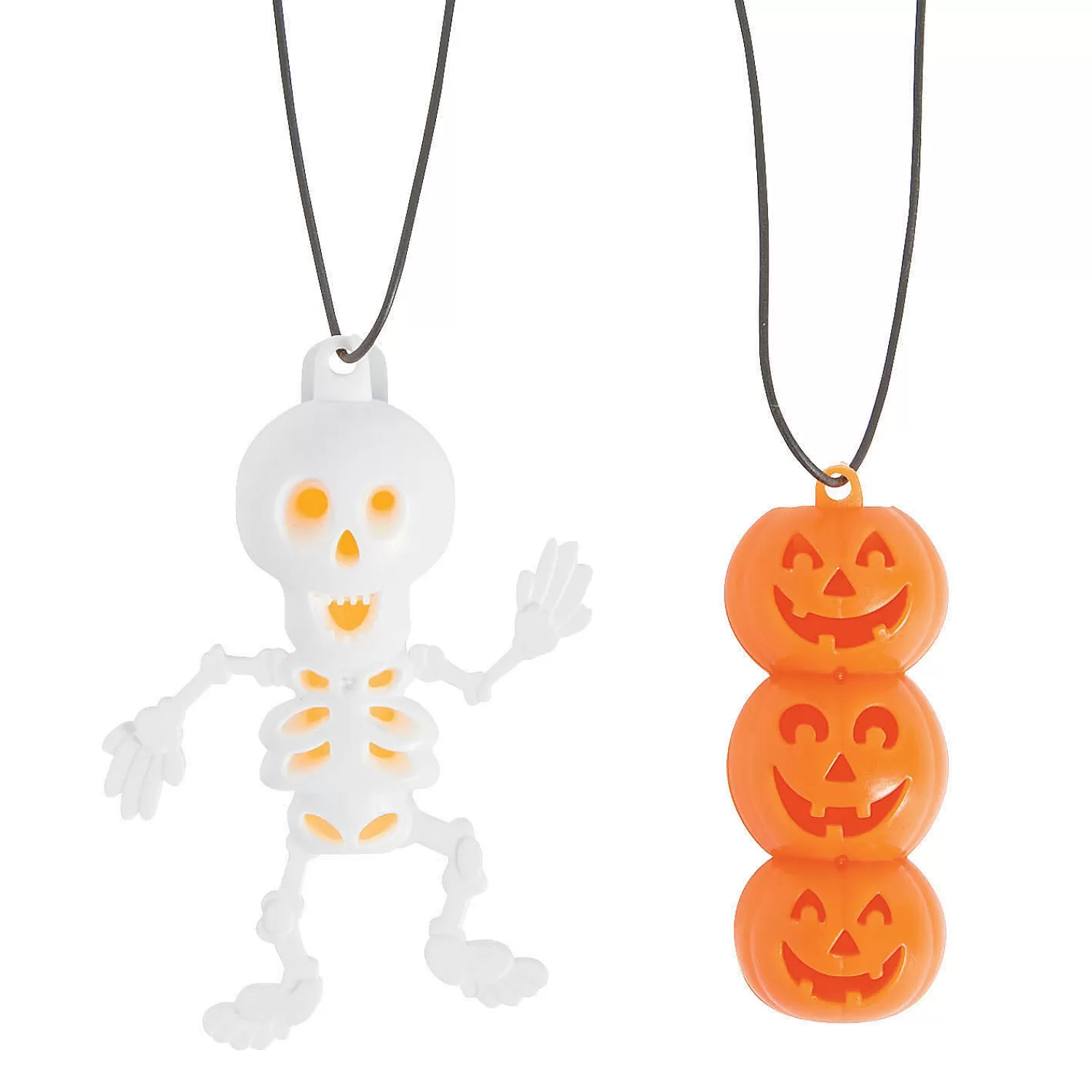 Oriental Trading Glow Jewelry*Glow Halloween Character Necklaces - 12 Pc.