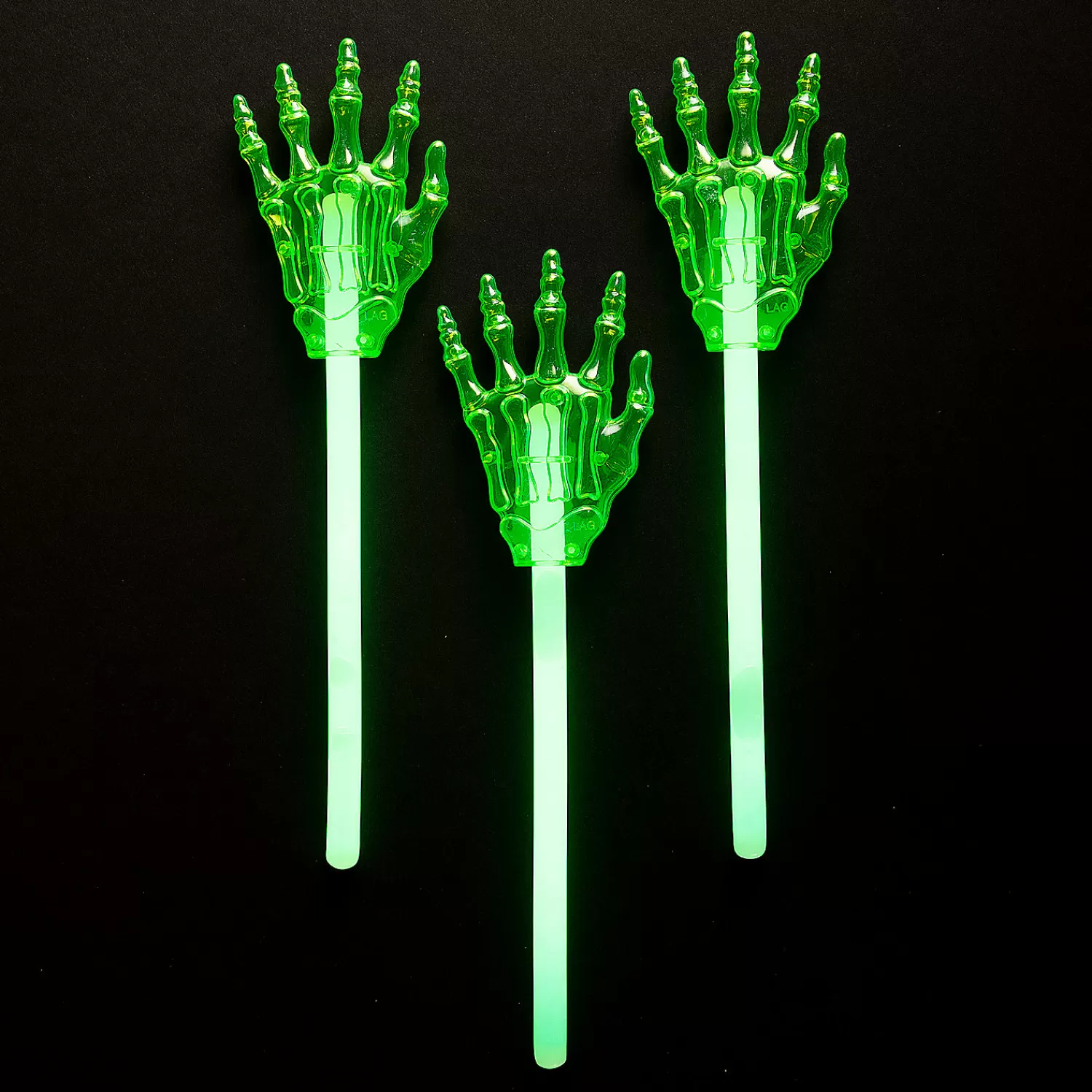 Oriental Trading Glow Sticks*Glow Skeleton Hand Wands - 12 Pc.