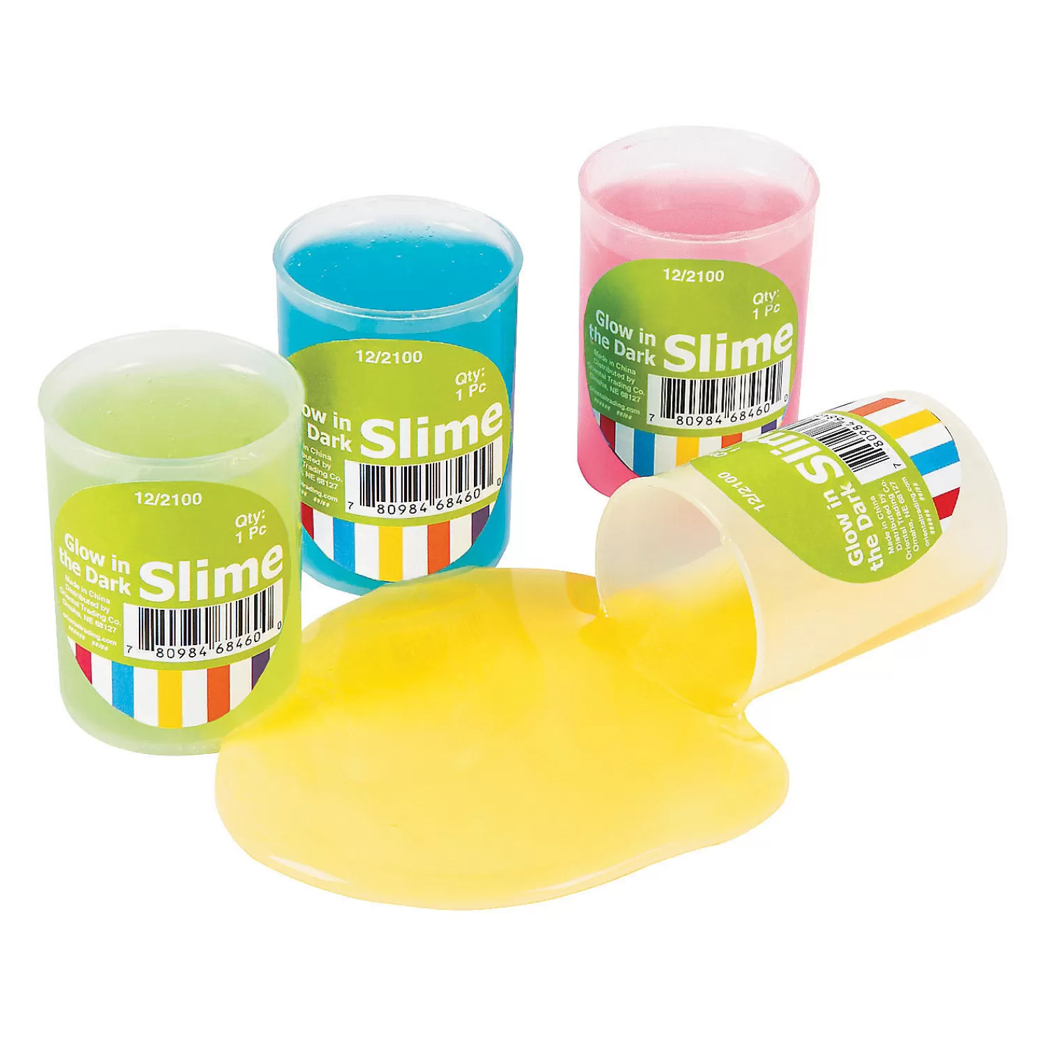 Oriental Trading Putty & Squishy Toys*Glow-In-The-Dark Slime - 12 Pc.