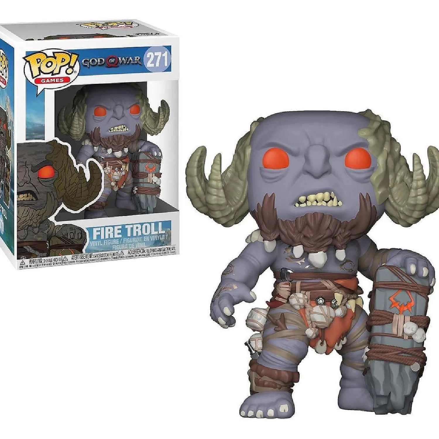 Oriental Trading Character Toys*God Of War Funko Pop Vinyl Figure: Firetroll