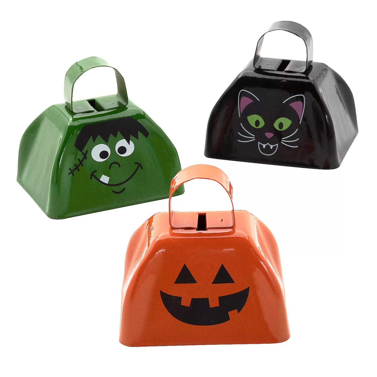 Oriental Trading Noisemakers*Halloween Cowbells - 12 Pc.