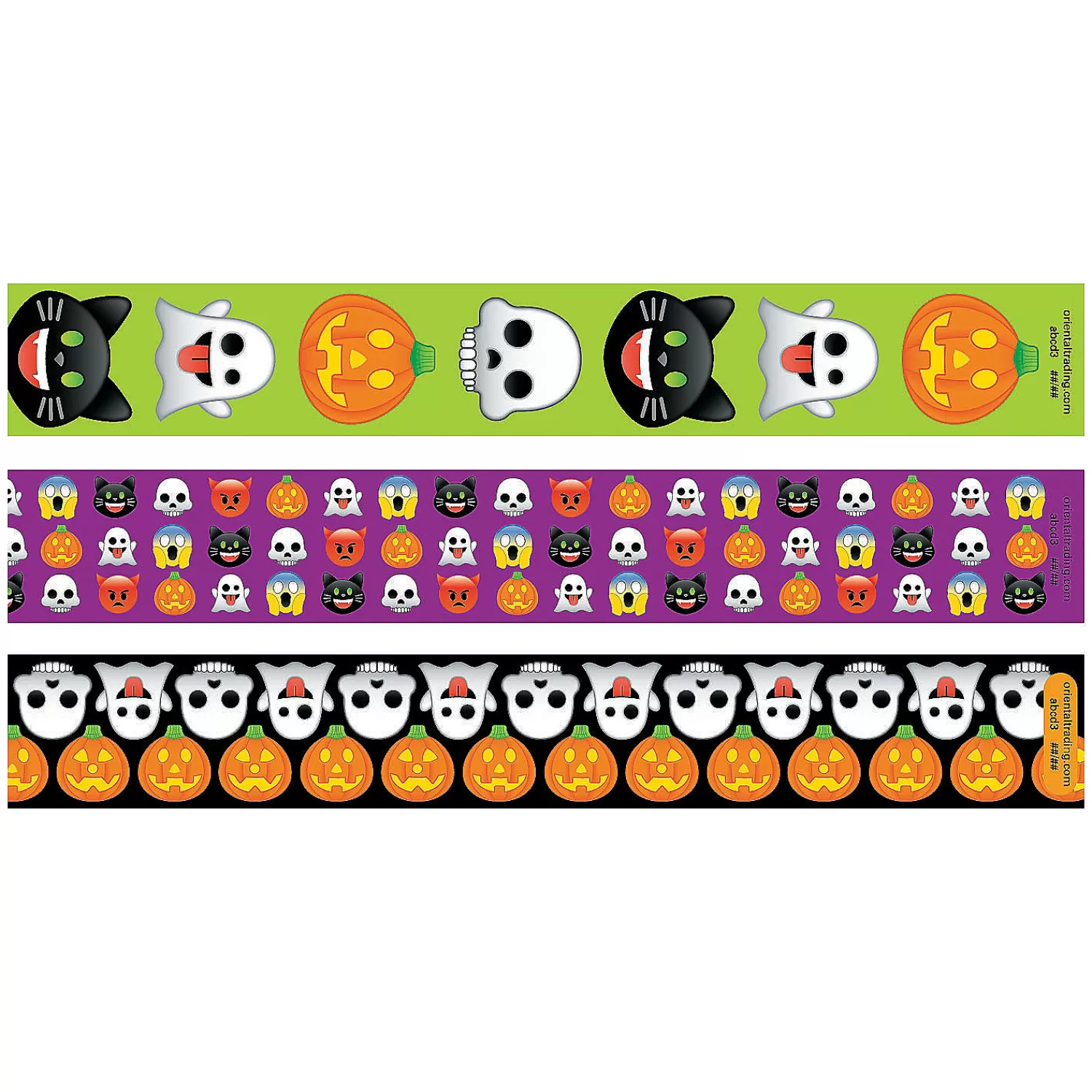 Oriental Trading Pencils*Halloween Emoji Pencils - 24 Pc.