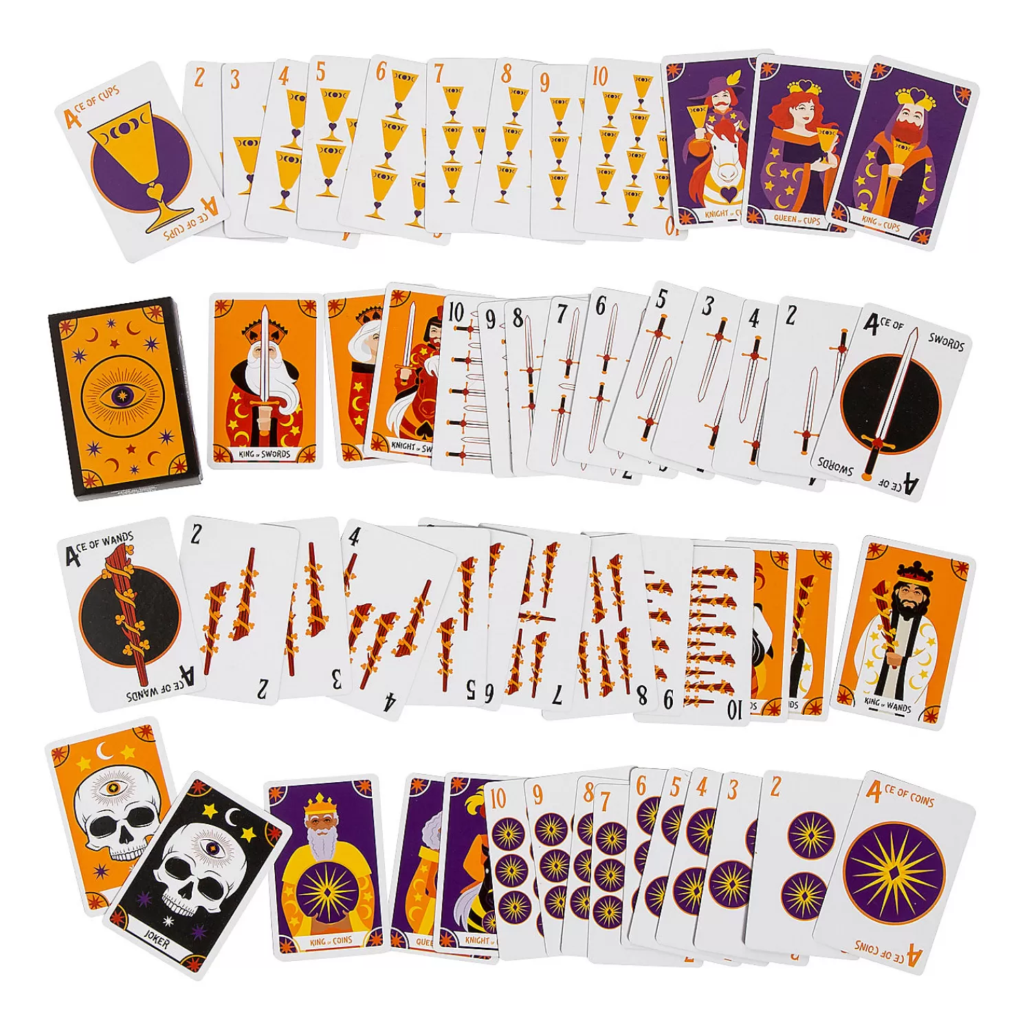 Oriental Trading Playing Cards*Halloween Fortune Teller Playing Cards - 12 Pc.