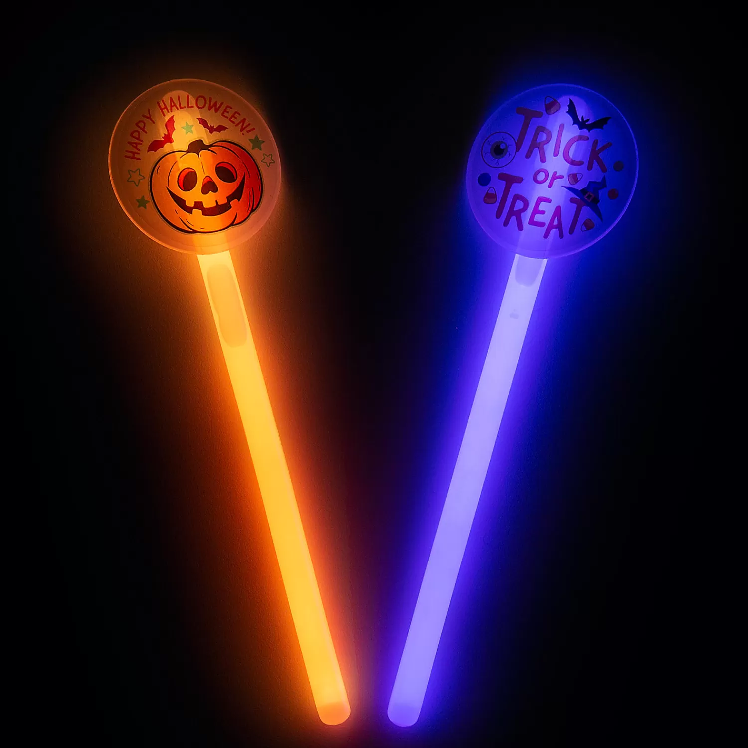 Oriental Trading Glow Sticks*Halloween Glow Wands - 12 Pc.