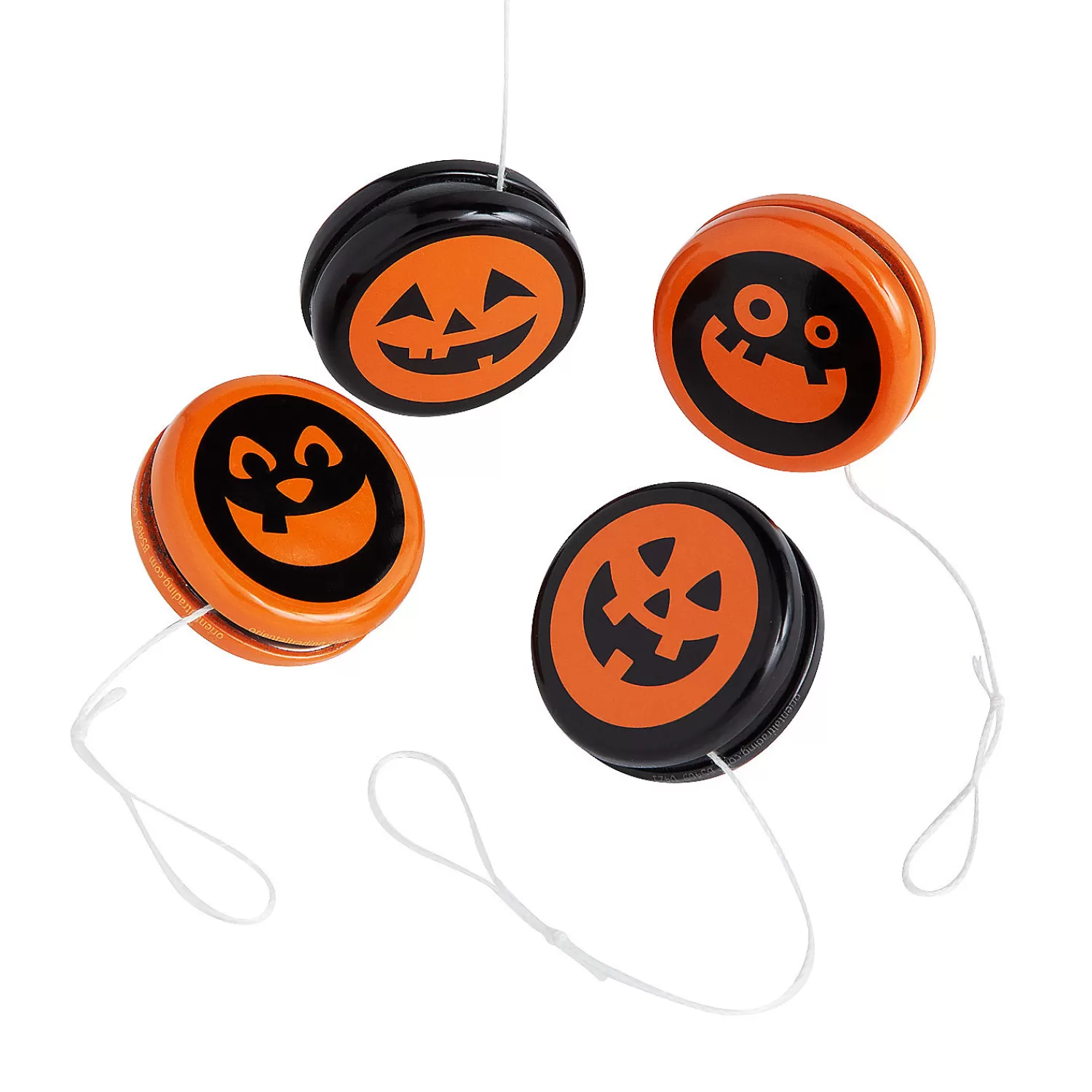 Oriental Trading Yo-Yos*Halloween Jack-O'-Lantern Yoyos - 12 Pc.