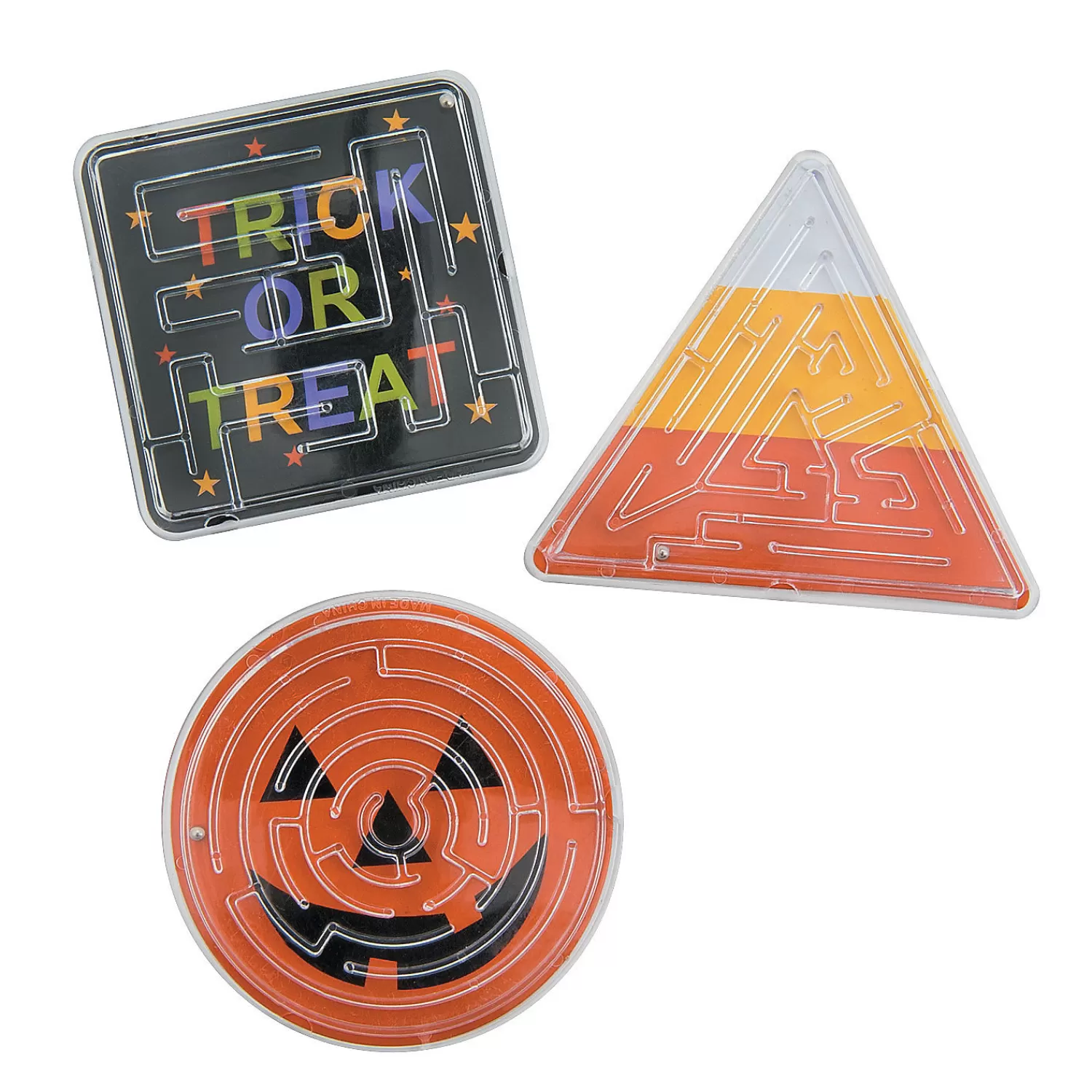 Oriental Trading Puzzles*Halloween Trick-Or-Treat Maze Puzzles - 24 Pc.