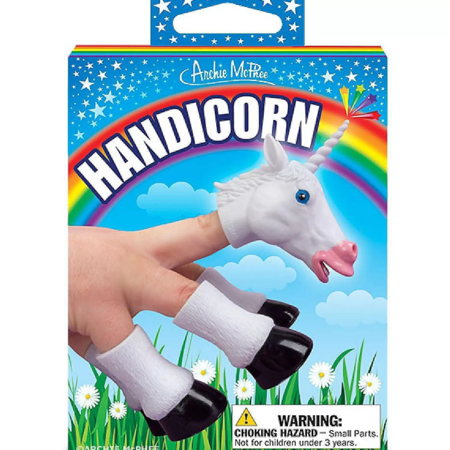 Oriental Trading Character Toys*Handicorn Set Of 5 Finger Puppets