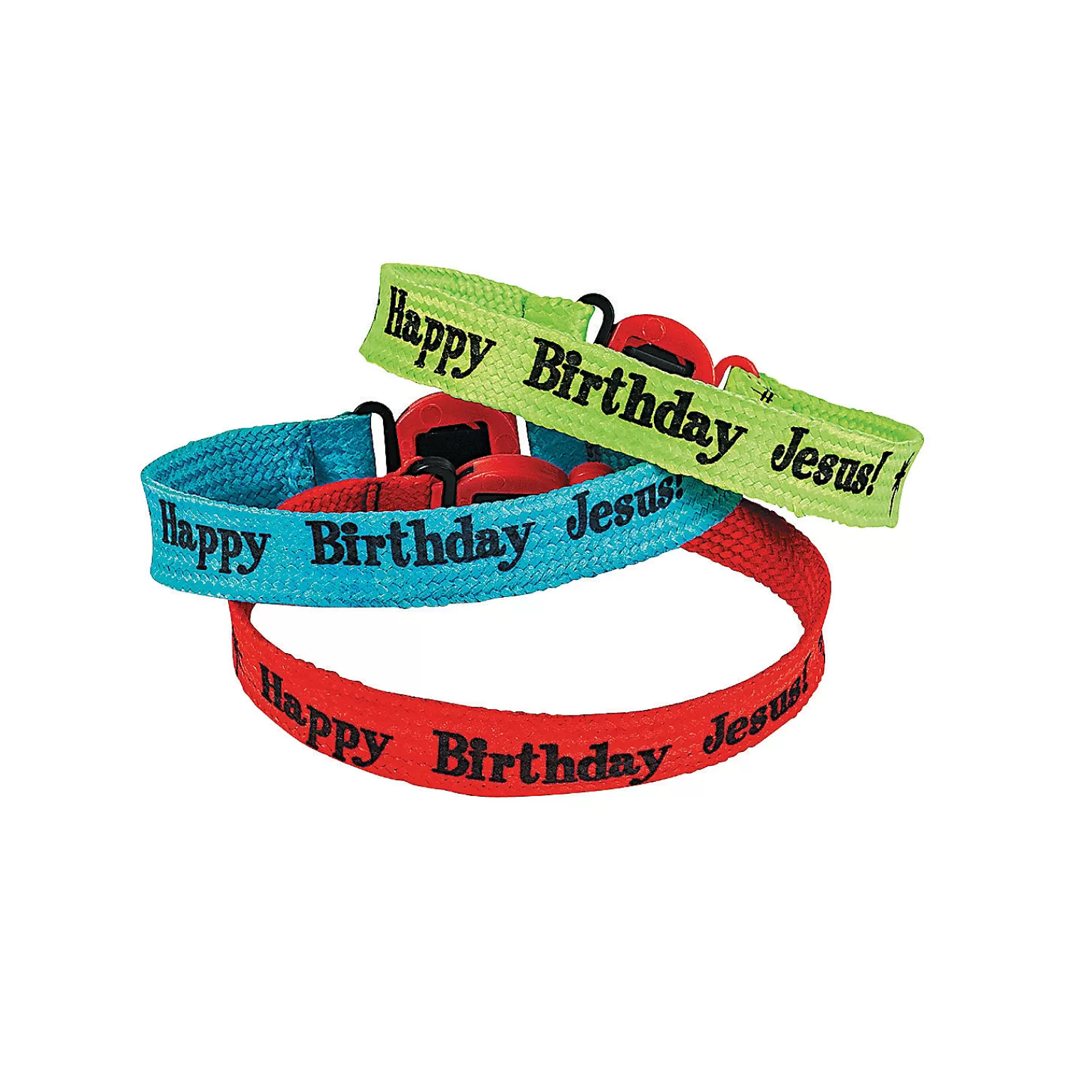 Oriental Trading Bracelets*Happy Birthday Jesus! Friendship Bracelets - 12 Pc.