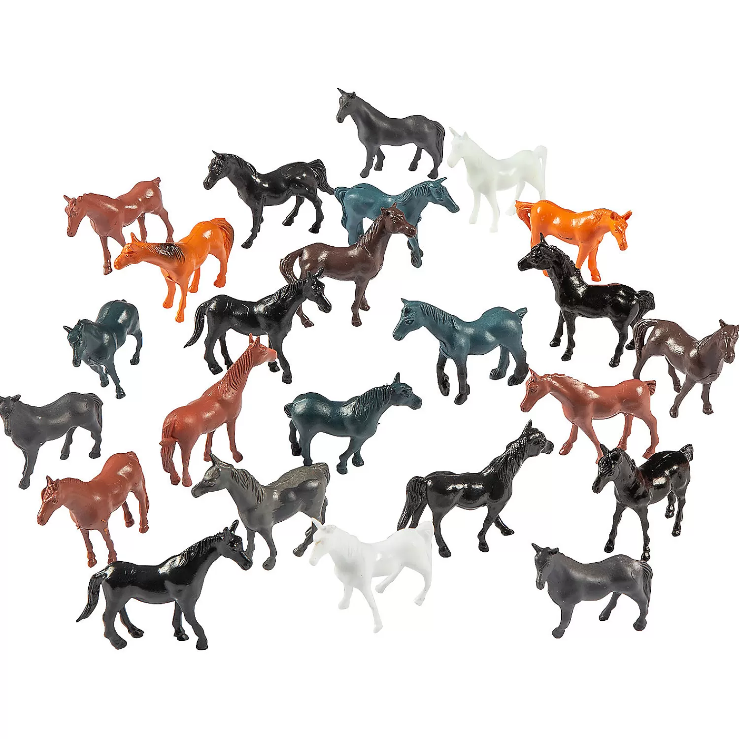 Oriental Trading Character Toys*Horses - 24 Pc.