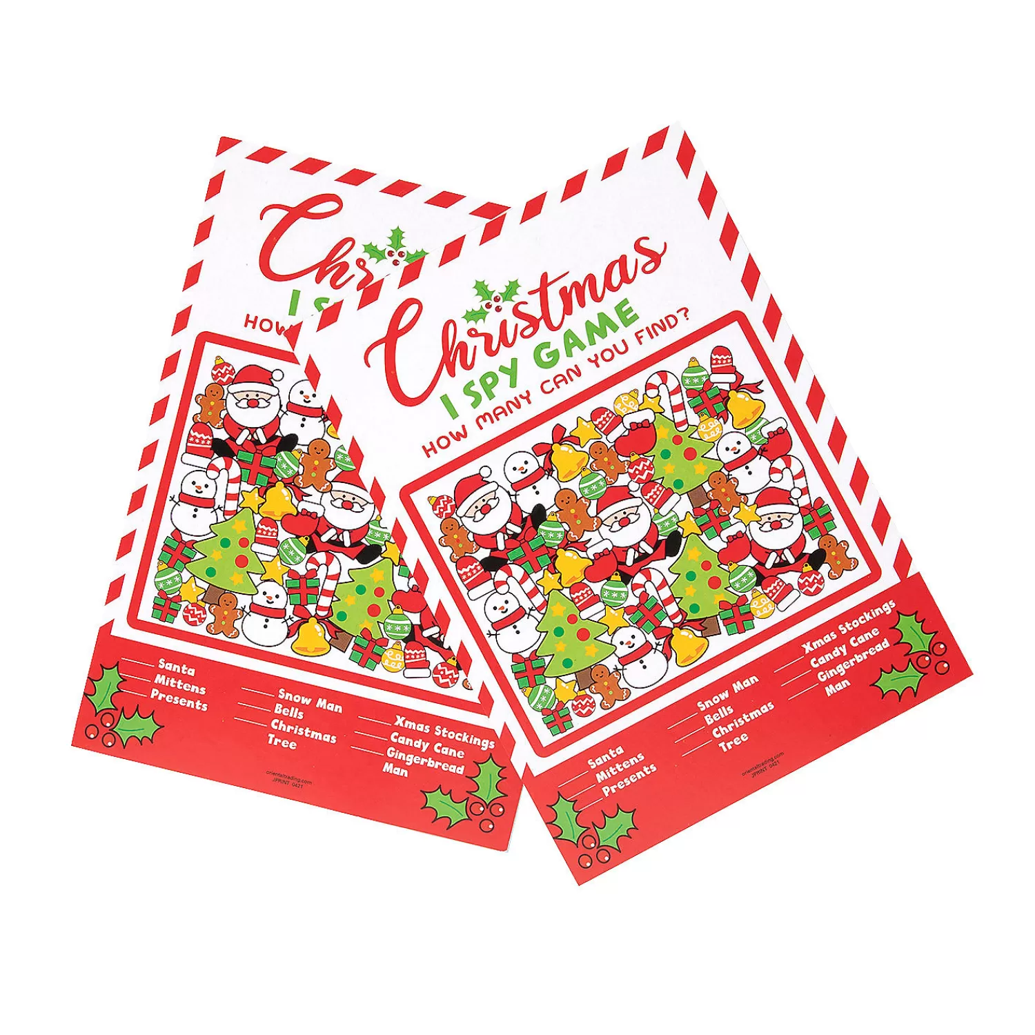 Oriental Trading Games*I Spy Christmas Game - 24 Pc.