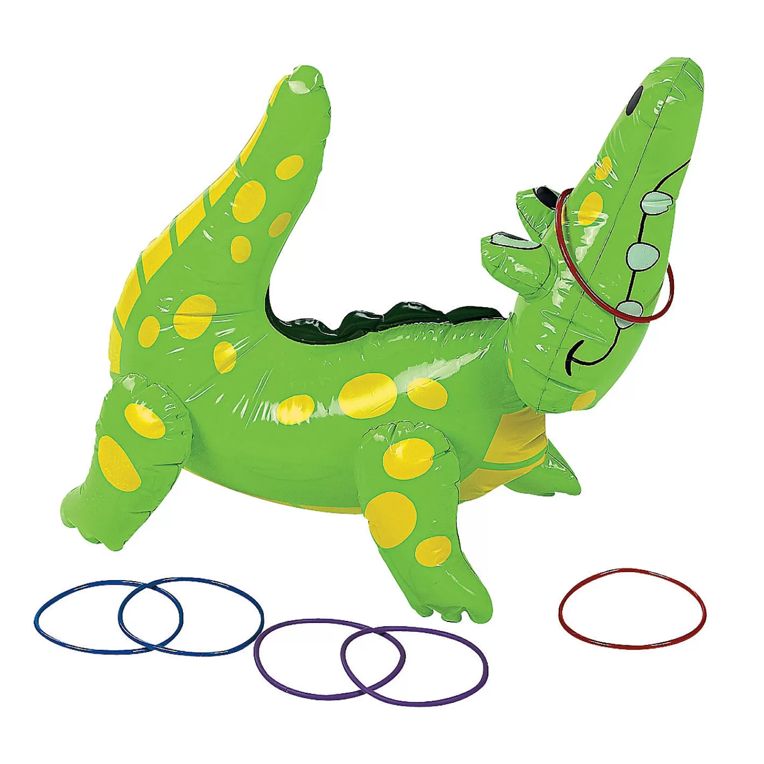 Oriental Trading Bean Bag & Ring Toss*Inflatable Alligator Ring Toss Game