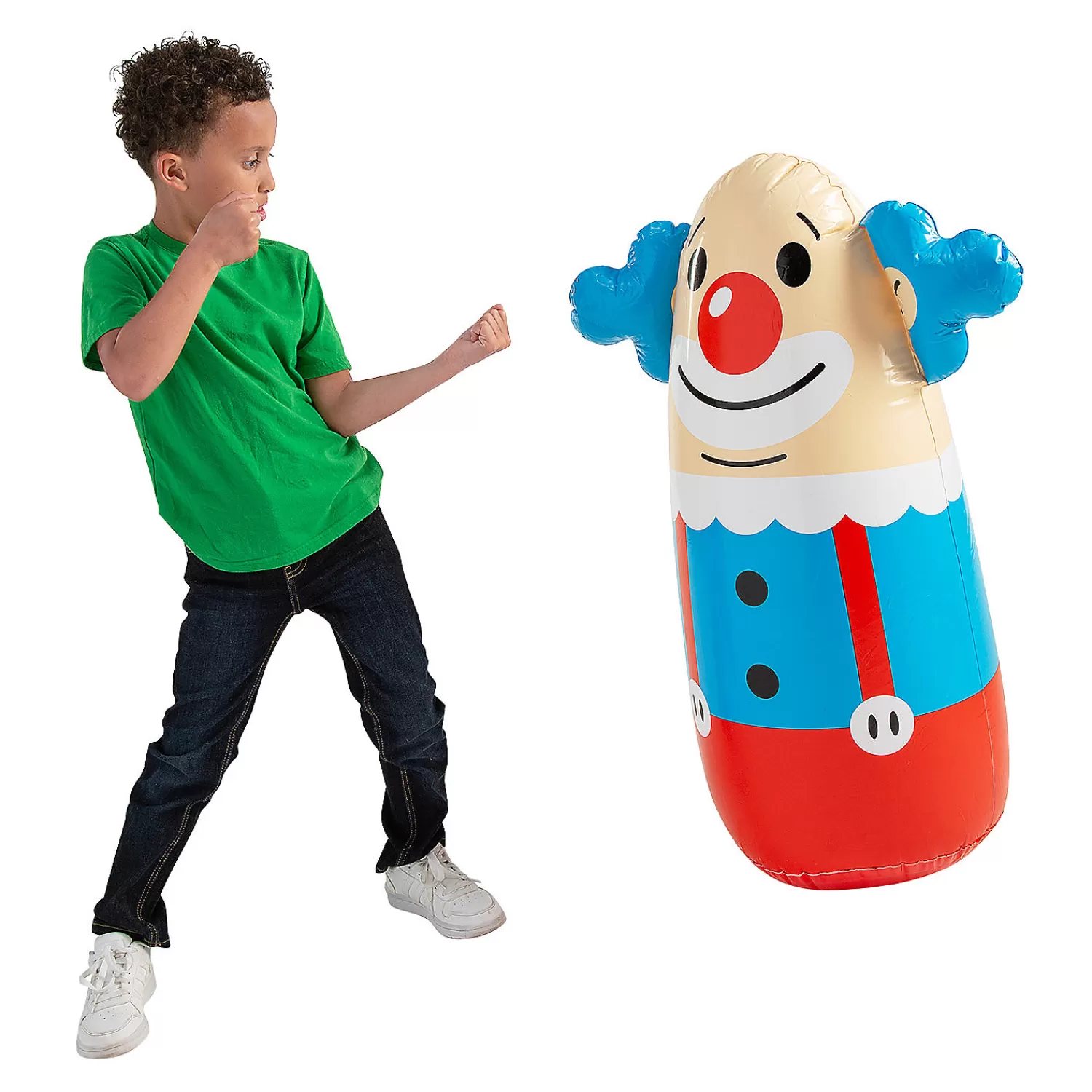 Oriental Trading Inflatable Toys*Inflatable Clown Punching Bag