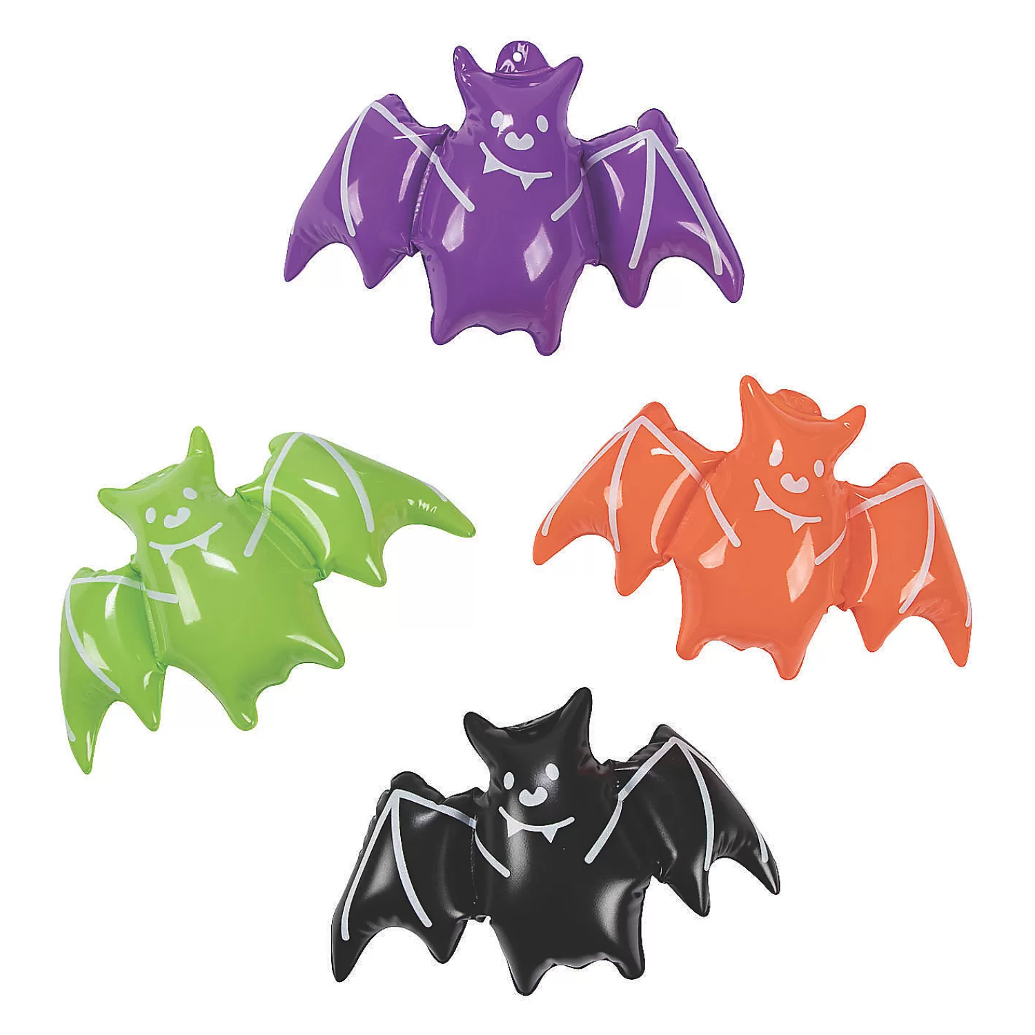 Oriental Trading Inflatable Toys*Inflatable Halloween Bats - 12 Pc.