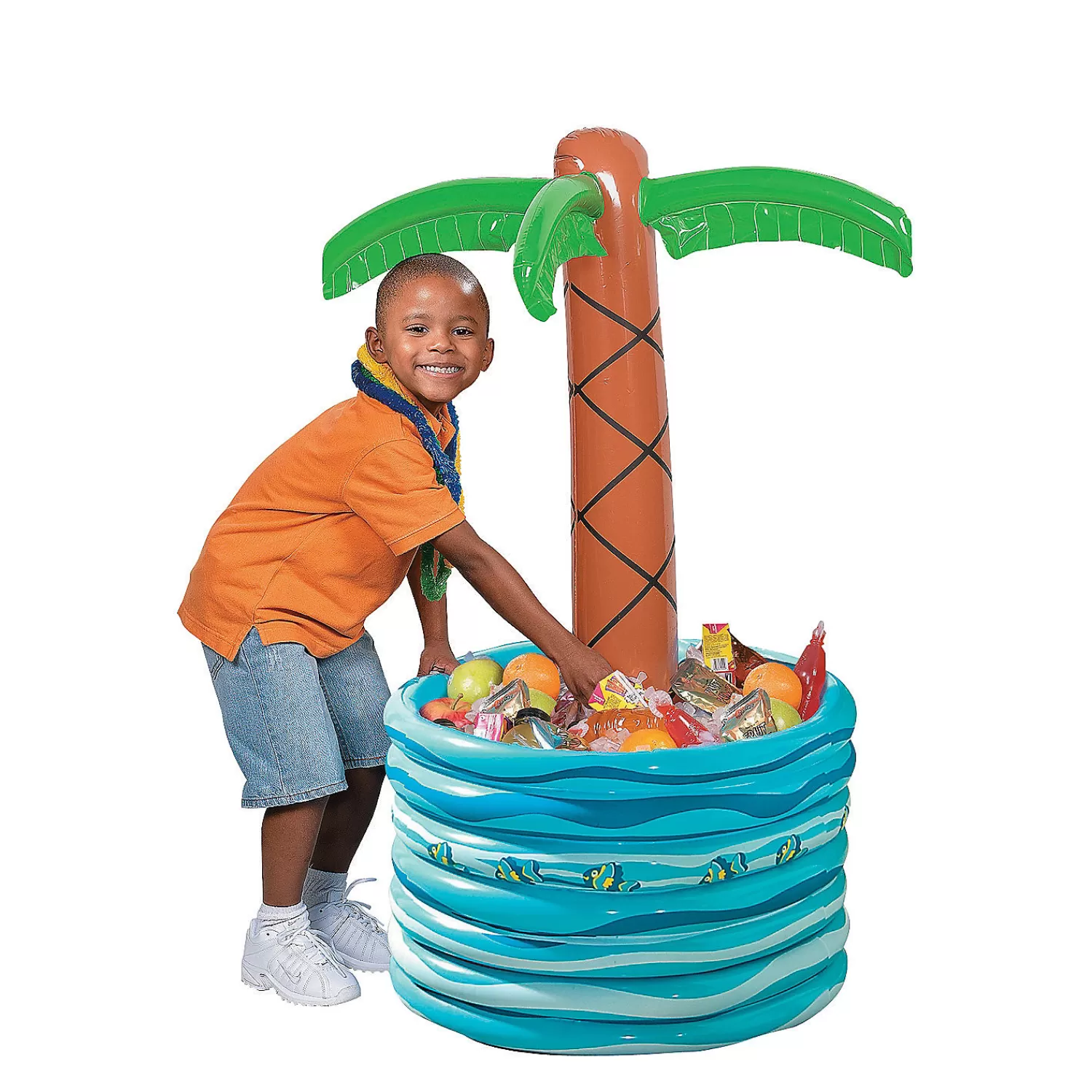 Oriental Trading Inflatable Toys*Inflatable Palm Tree In Pool Cooler