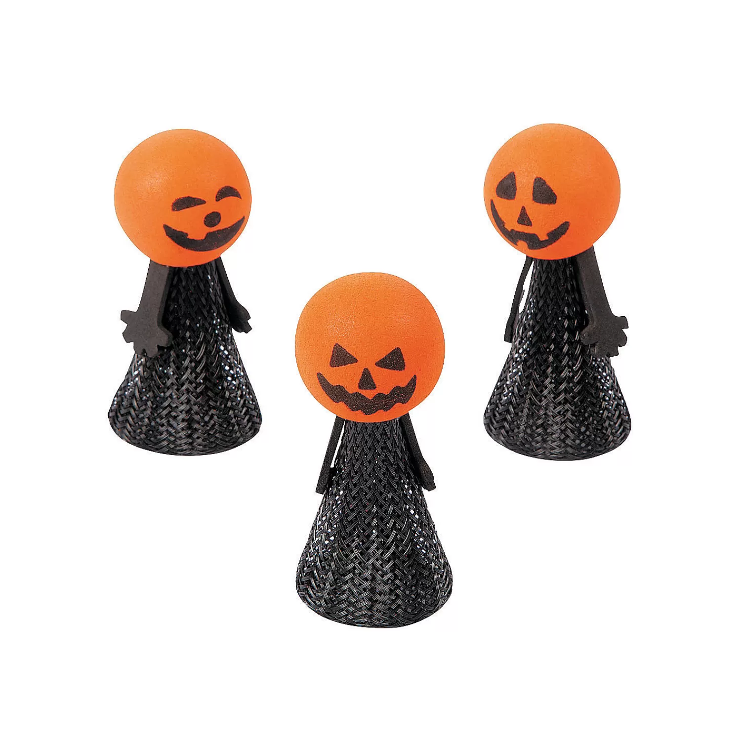 Oriental Trading Character Toys*Jack-O'-Lantern Hoppers - 12 Pc.