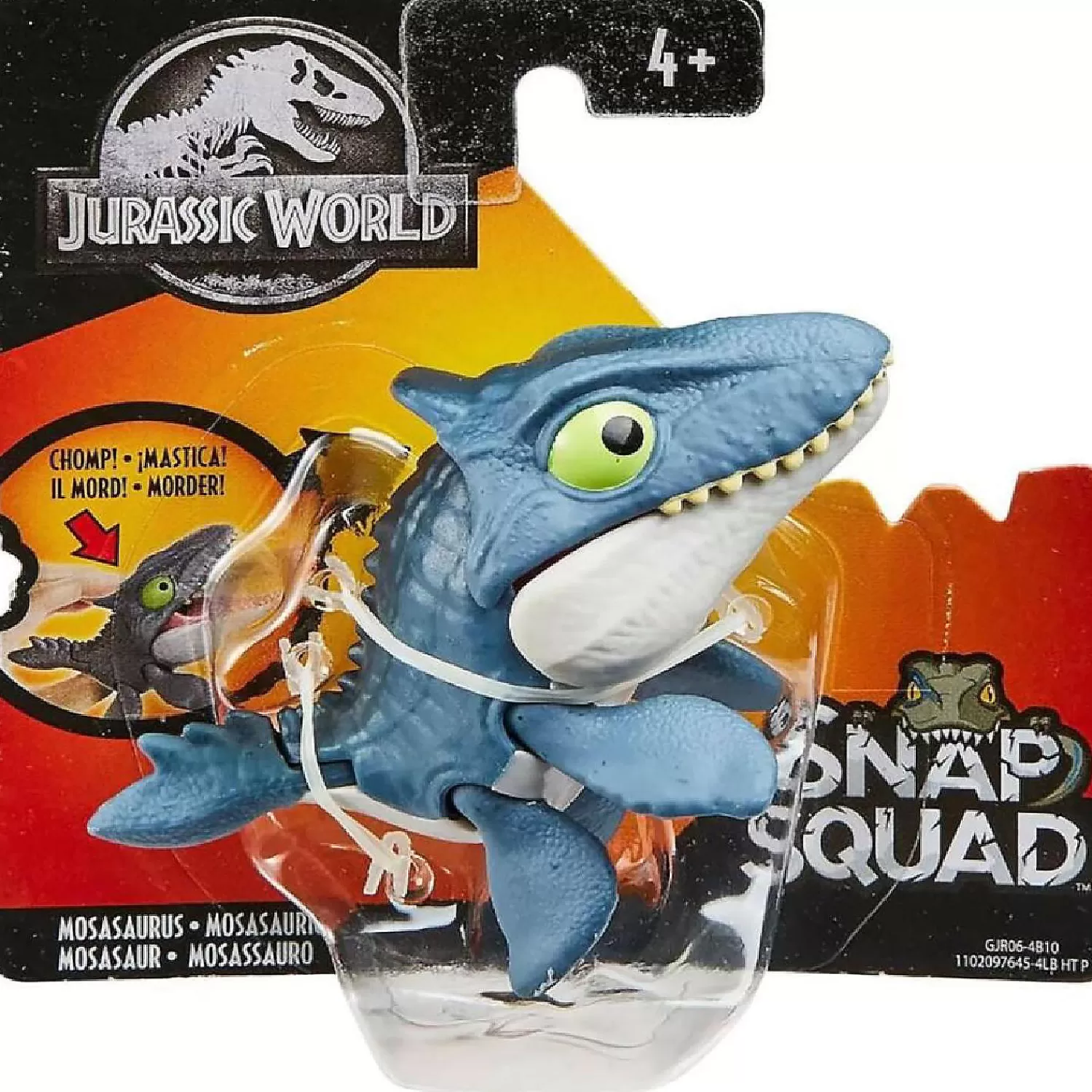 Oriental Trading Character Toys*Jurassic World 2 Inch Snap Squad Figure Mosasaurus