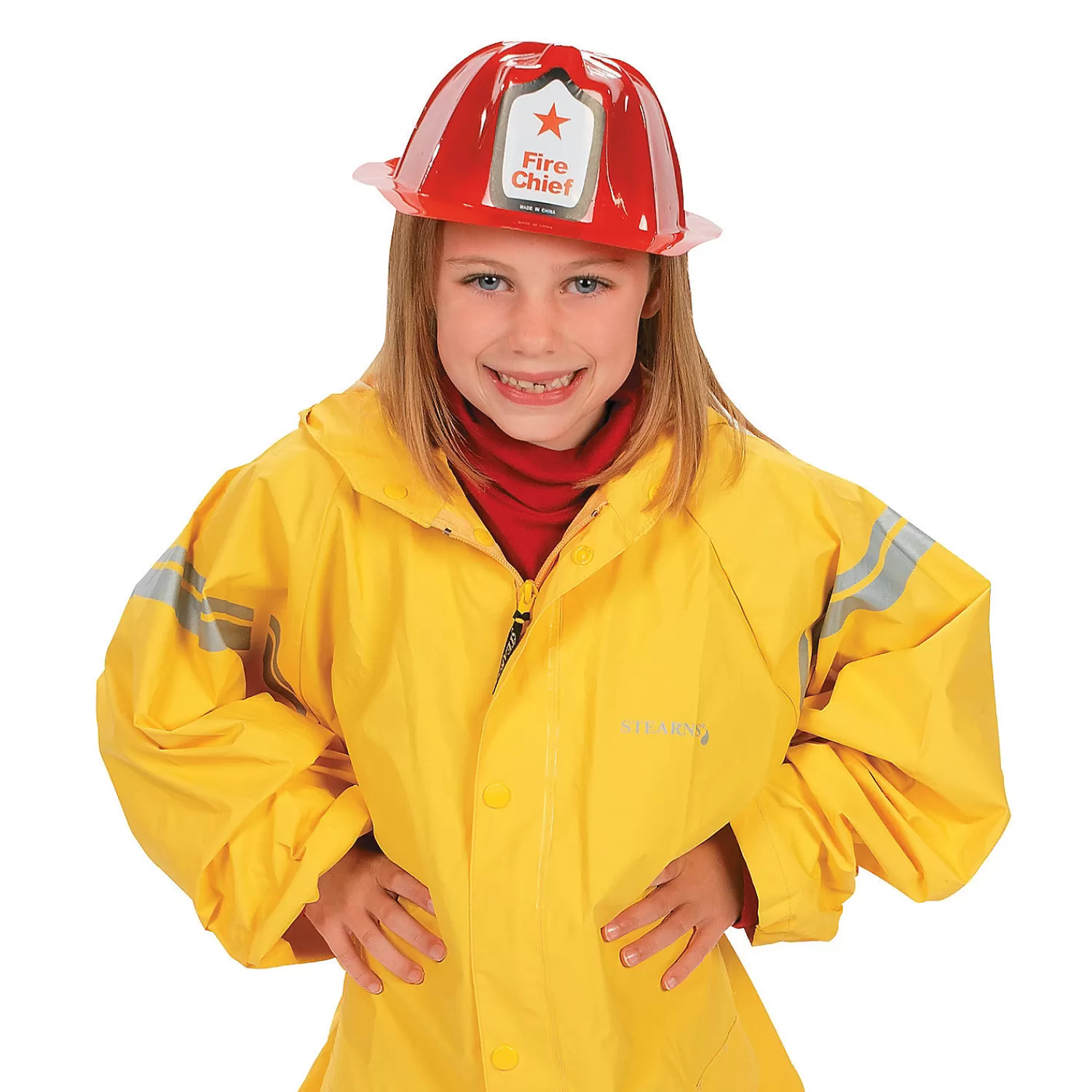 Oriental Trading Pretend Play*Kids' Fire Chief Hats - 12 Pc.