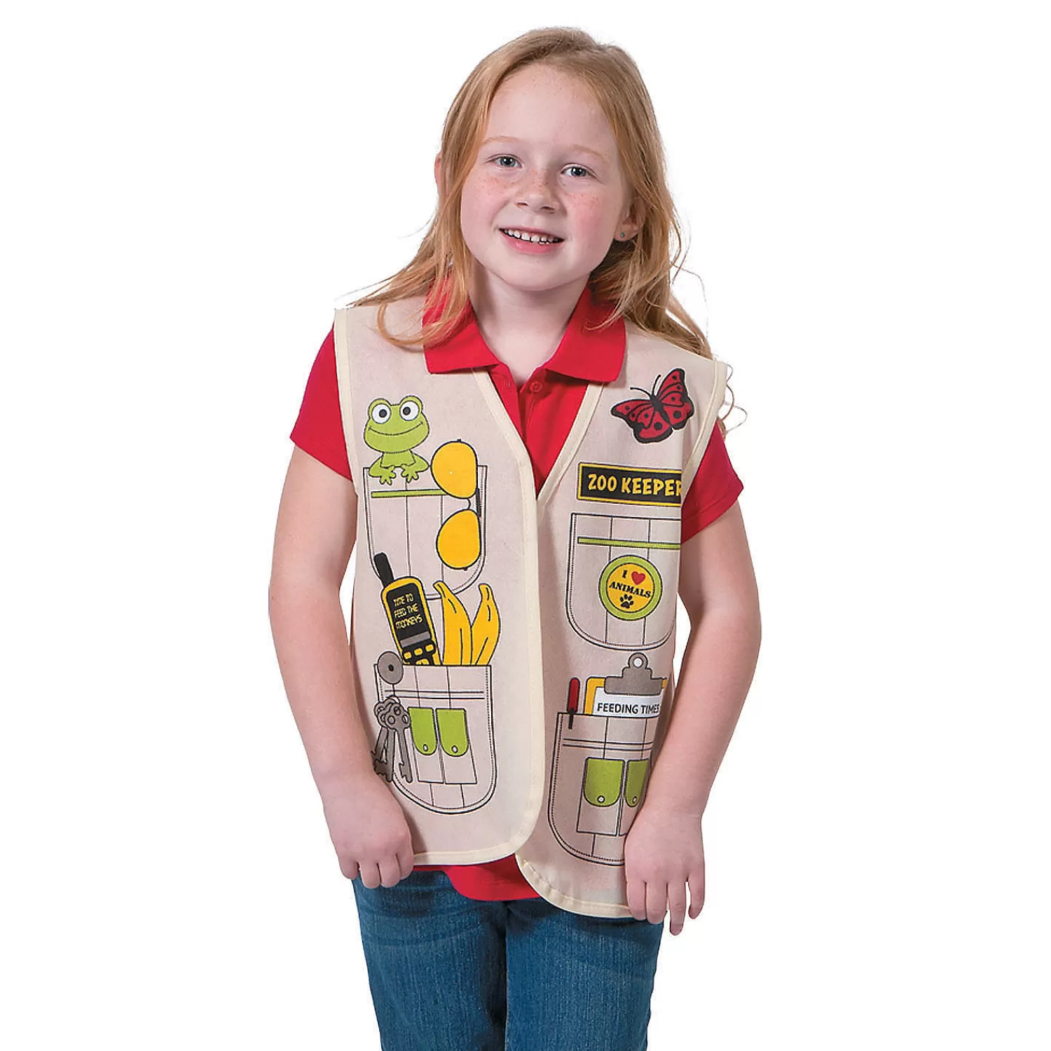 Oriental Trading Pretend Play*Kid's Zoo Keeper Vest