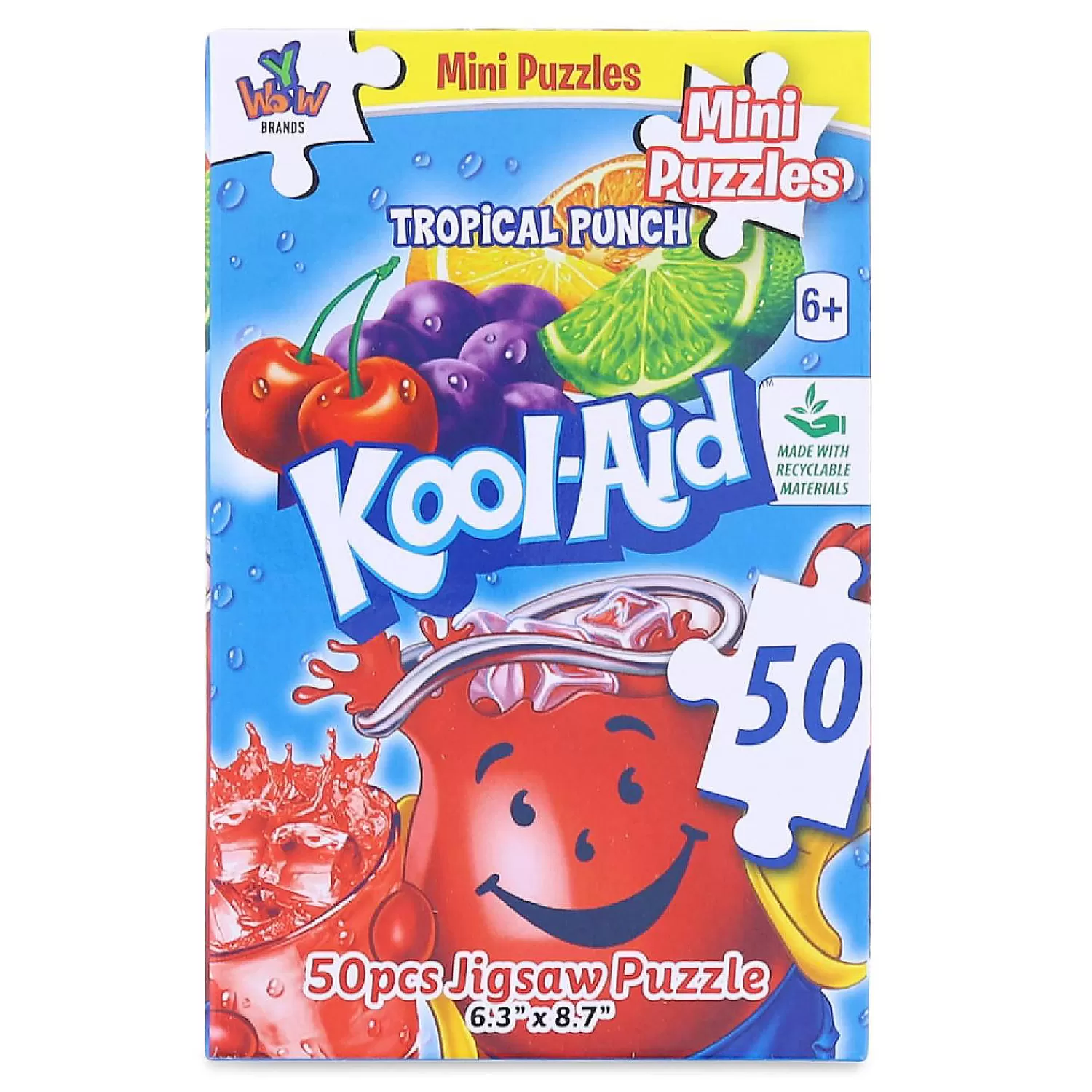 Oriental Trading Puzzles*Kool-Aid 50 Piece Mini Jigsaw Puzzle Tropical Punch