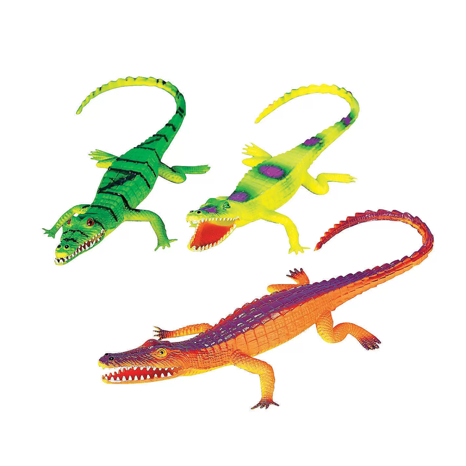 Oriental Trading Character Toys*Large Crocodiles