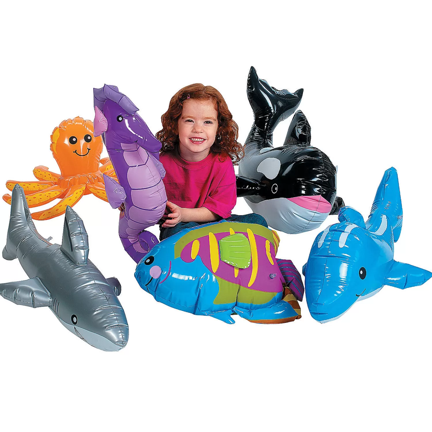 Oriental Trading Inflatable Toys*Large Inflatable Under The Sea Animals