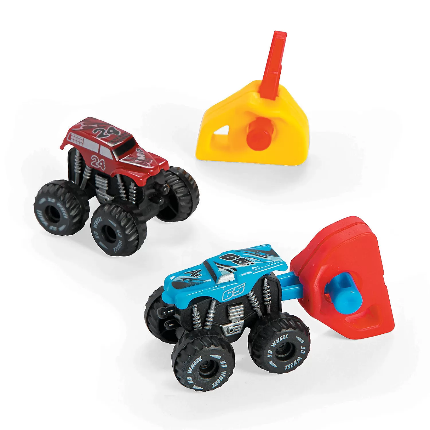 Oriental Trading Toy Cars*Launcher Monster Trucks - 6 Pc.