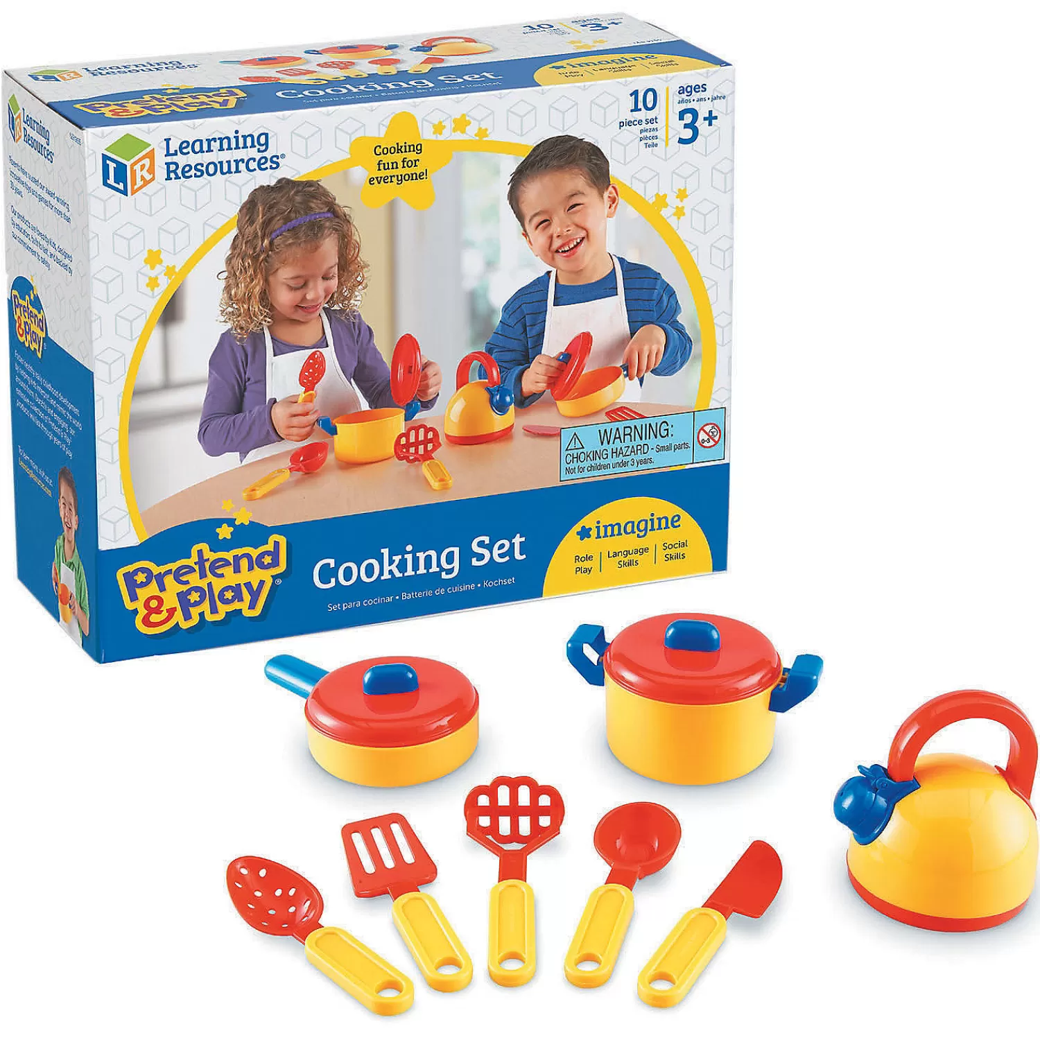 Oriental Trading Play Sets*Learning Resources Pretend & Play Cooking Set 10 Pcs