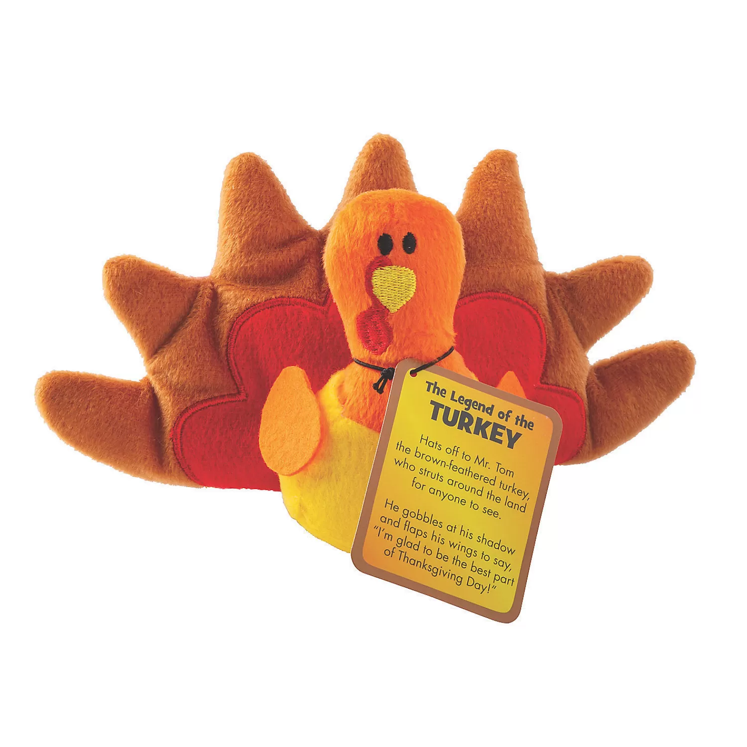 Oriental Trading Stuffed Animals & Plush Toys*Legend Of The Stuffed Turkeys - 12 Pc.