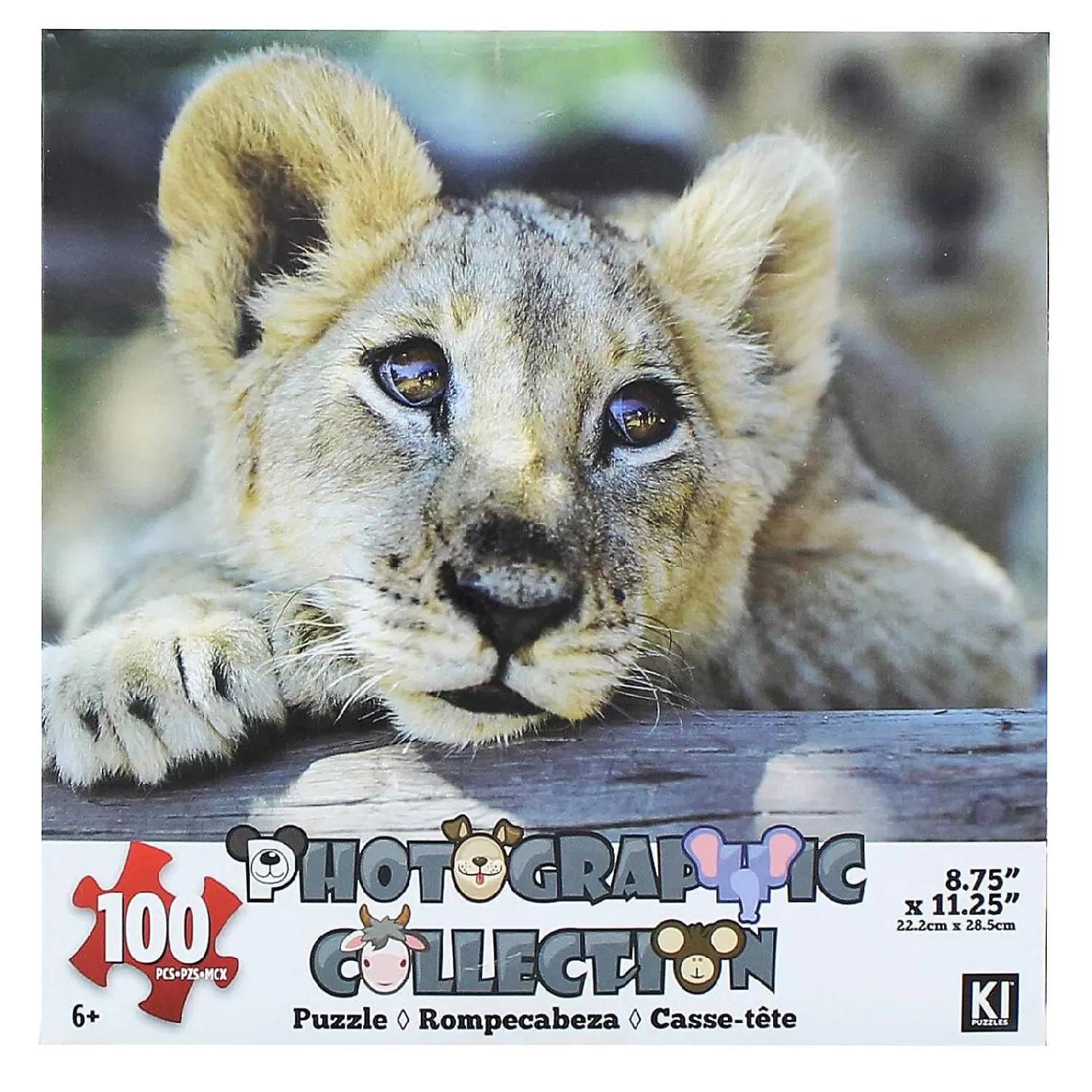 Oriental Trading Puzzles*Lion 100 Piece Photographic Collection Jigsaw Puzzle