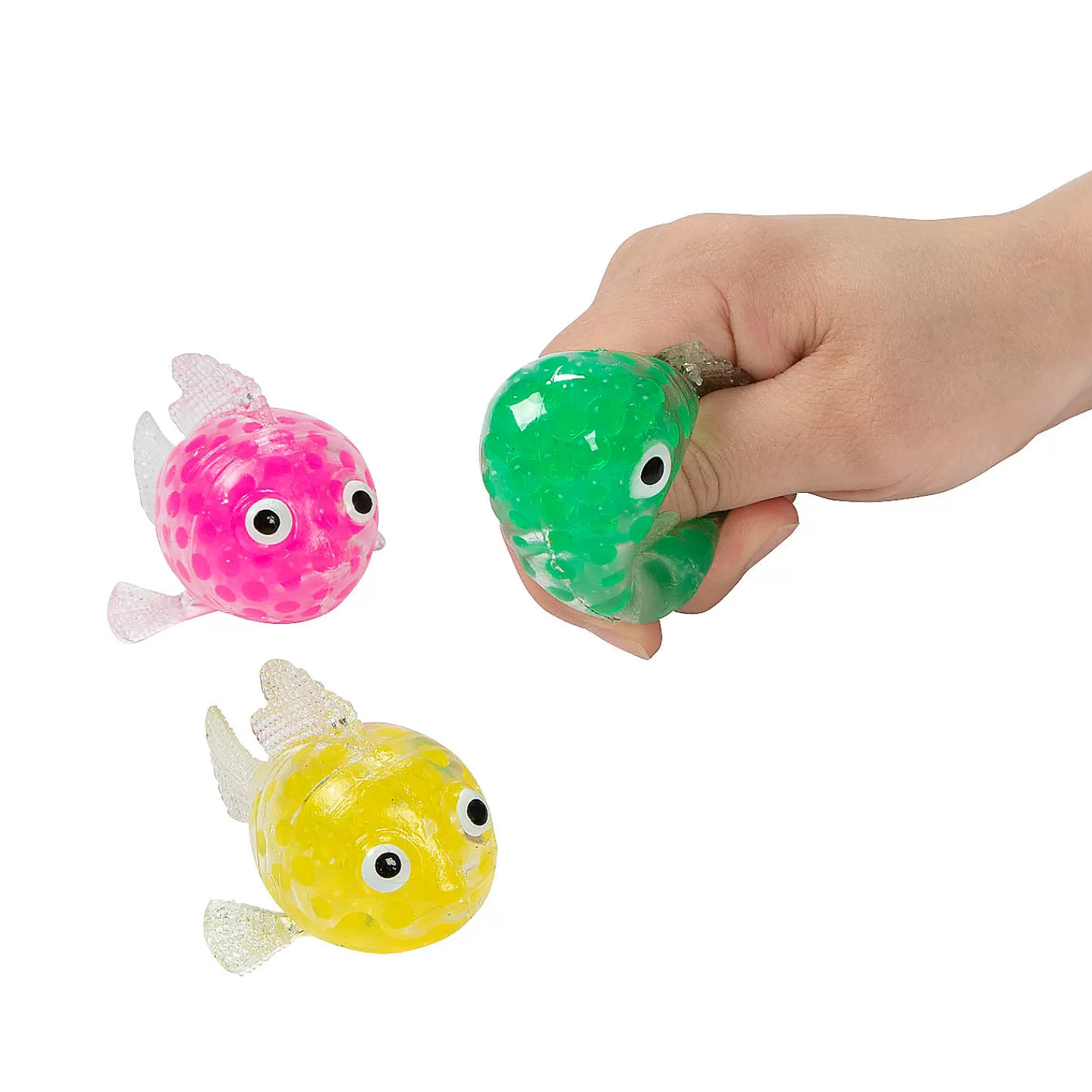 Oriental Trading Putty & Squishy Toys*Little Fish Water Bead Squeeze Toys - 12 Pc.