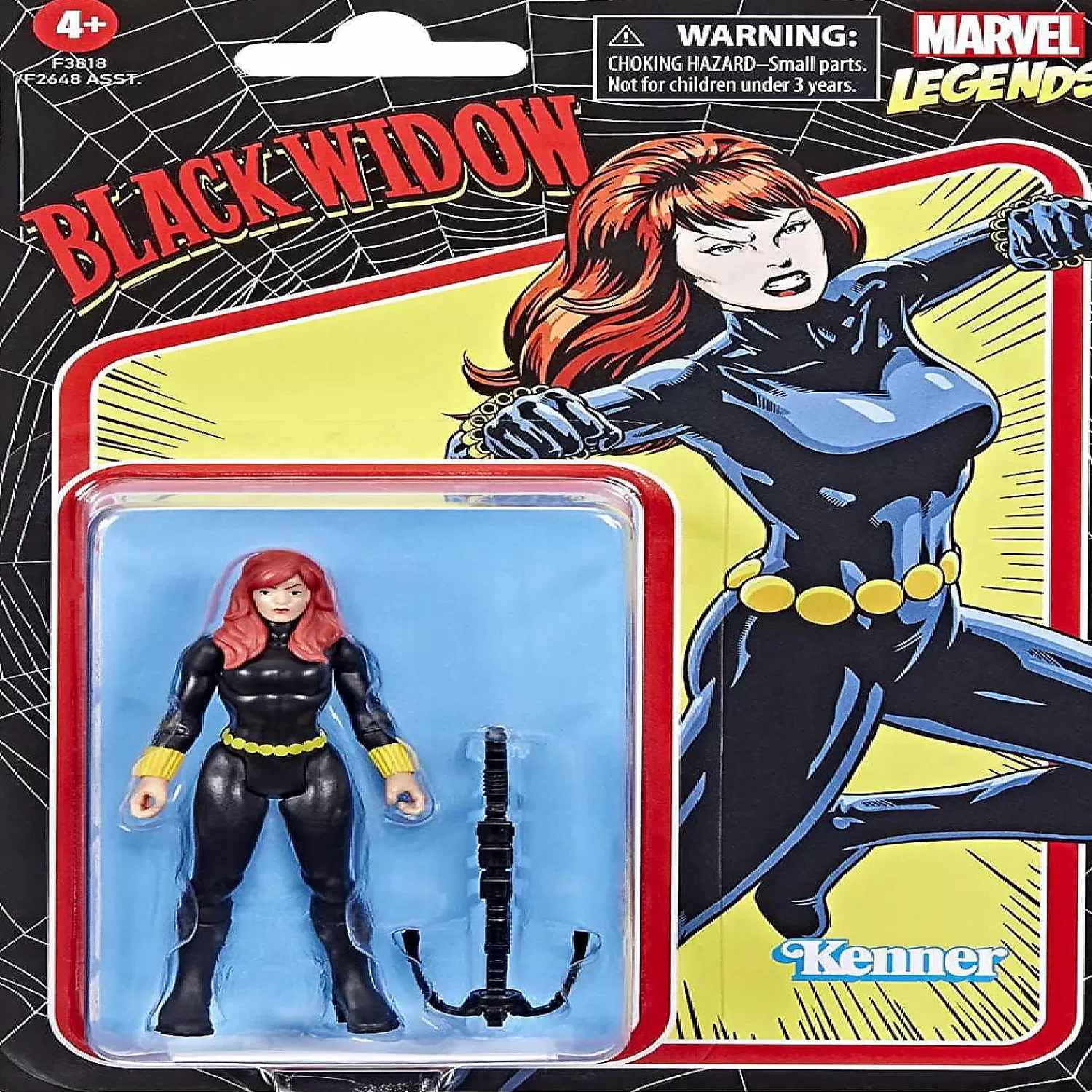 Oriental Trading Character Toys*Marvel Legends 3.75 Retro Figure Black Widow