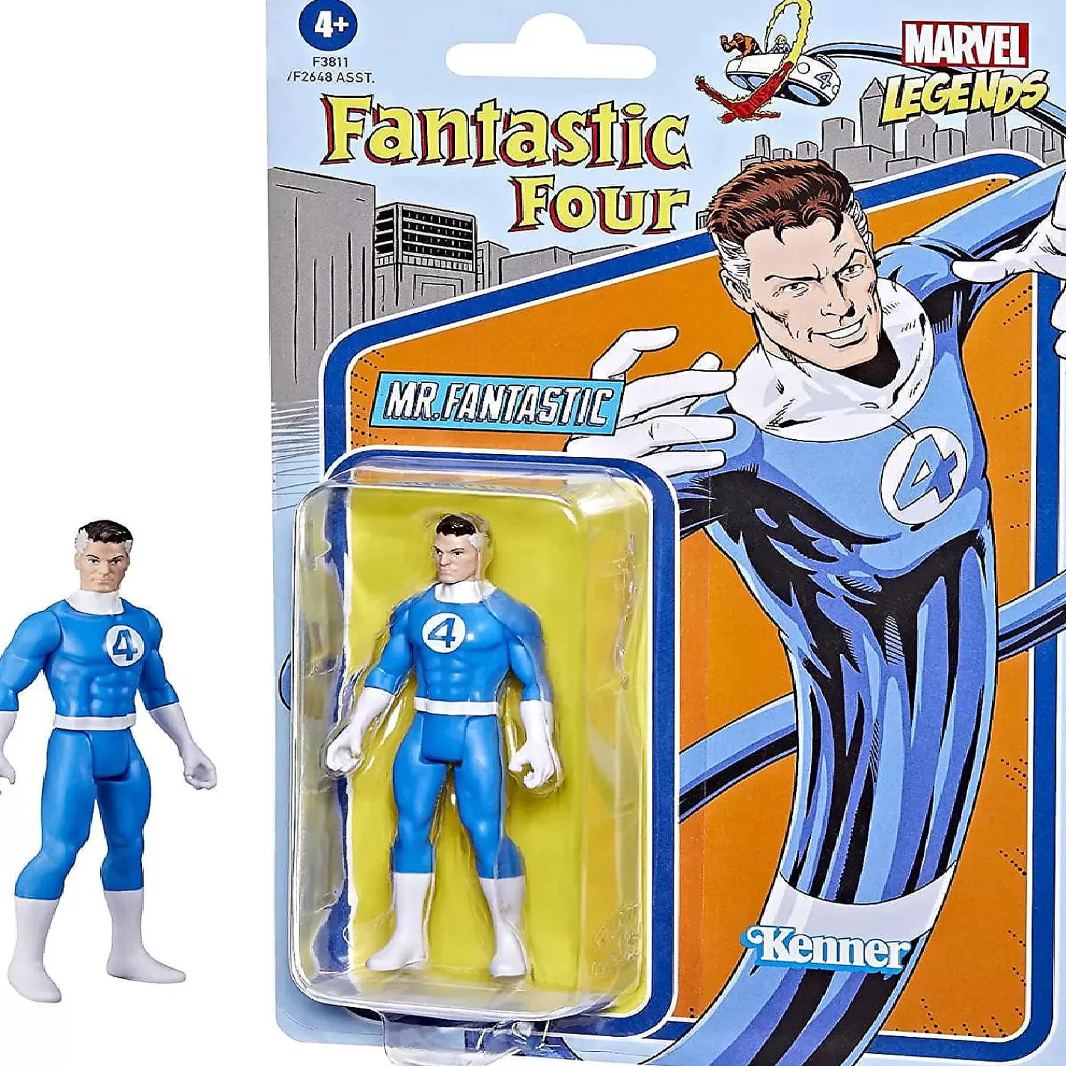 Oriental Trading Character Toys*Marvel Legends 3.75 Retro Figure Mr Fantastic