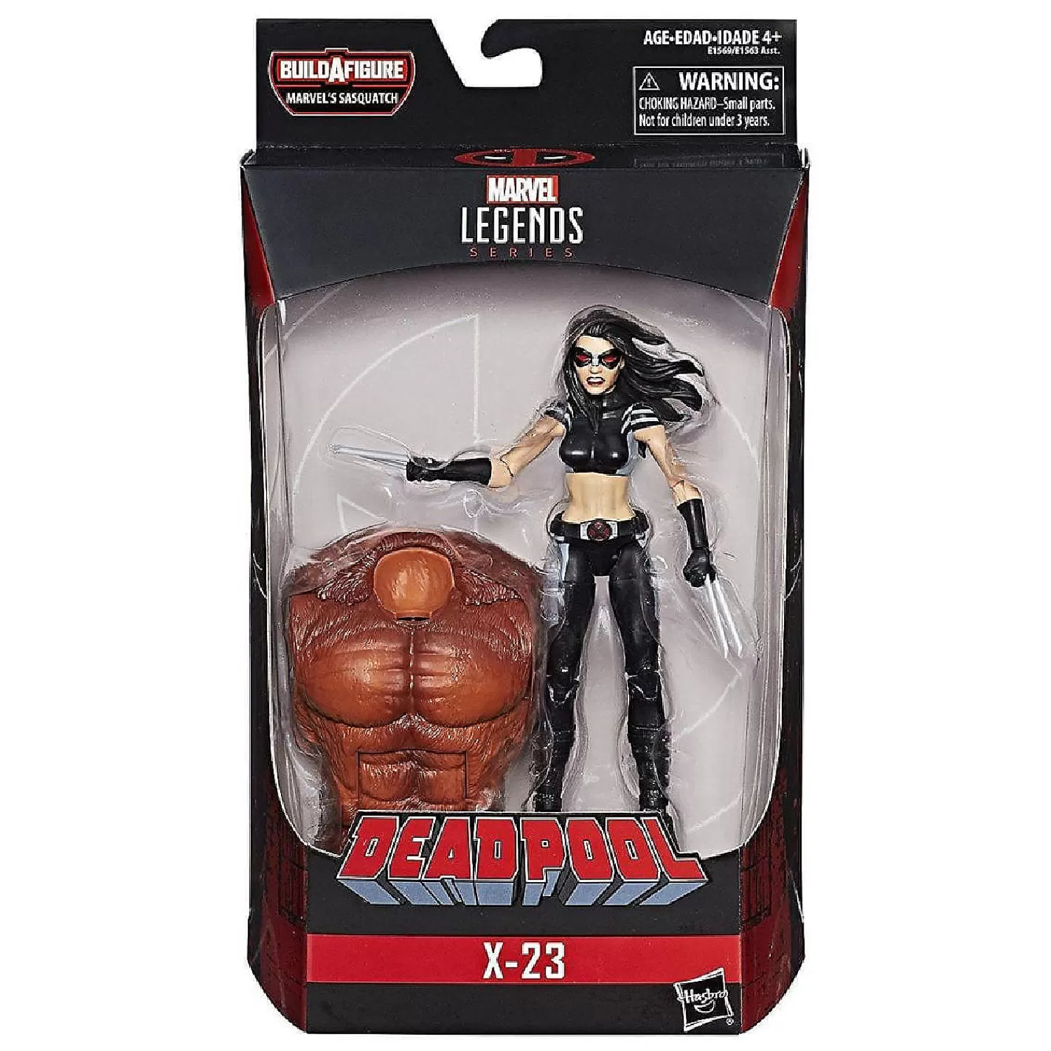 Oriental Trading Character Toys*Marvel Legends Baf Sasquatch Series 6" Action Figure: X-23