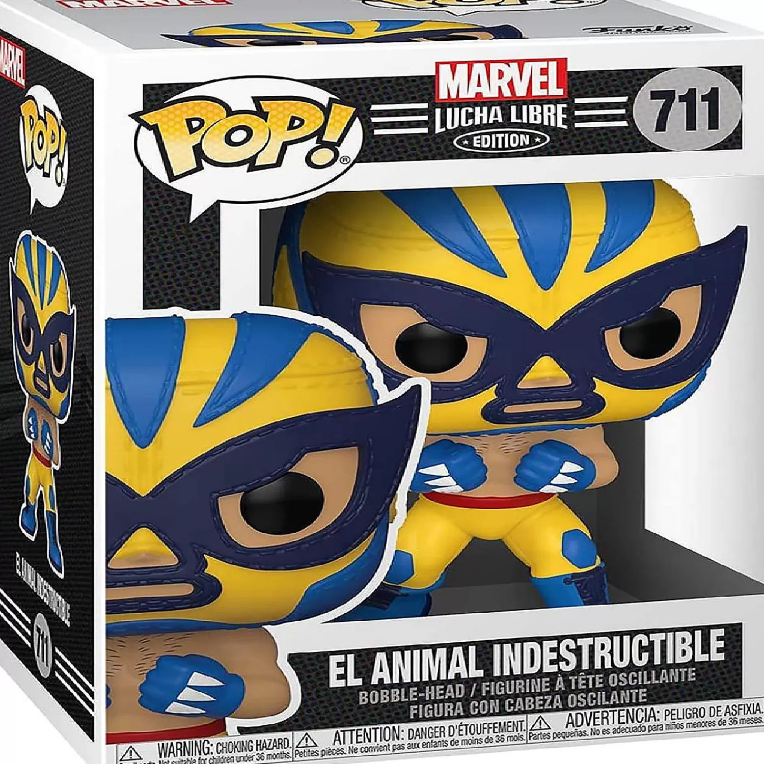 Oriental Trading Character Toys*Marvel Luchadores Funko Pop Vinyl Figure Wolverine