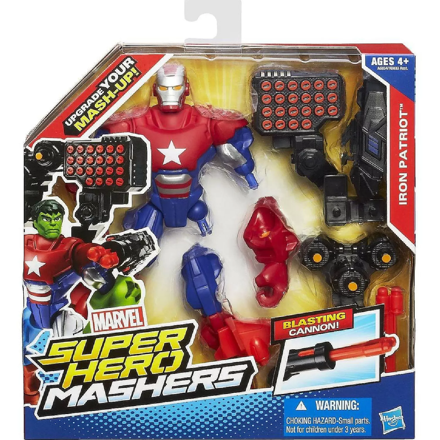 Oriental Trading Character Toys*Marvel Super Hero Mashers 6" Action Figure: Iron Patriot