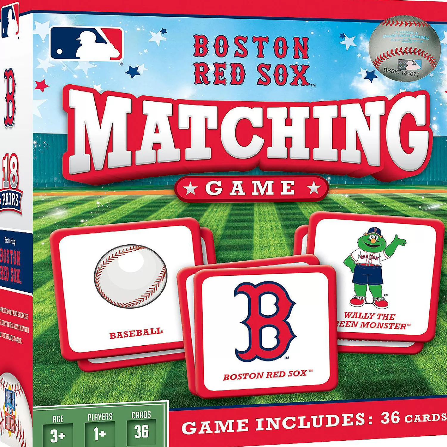 Oriental Trading Playing Cards*Masterpieces Boston Red Sox Matching Game