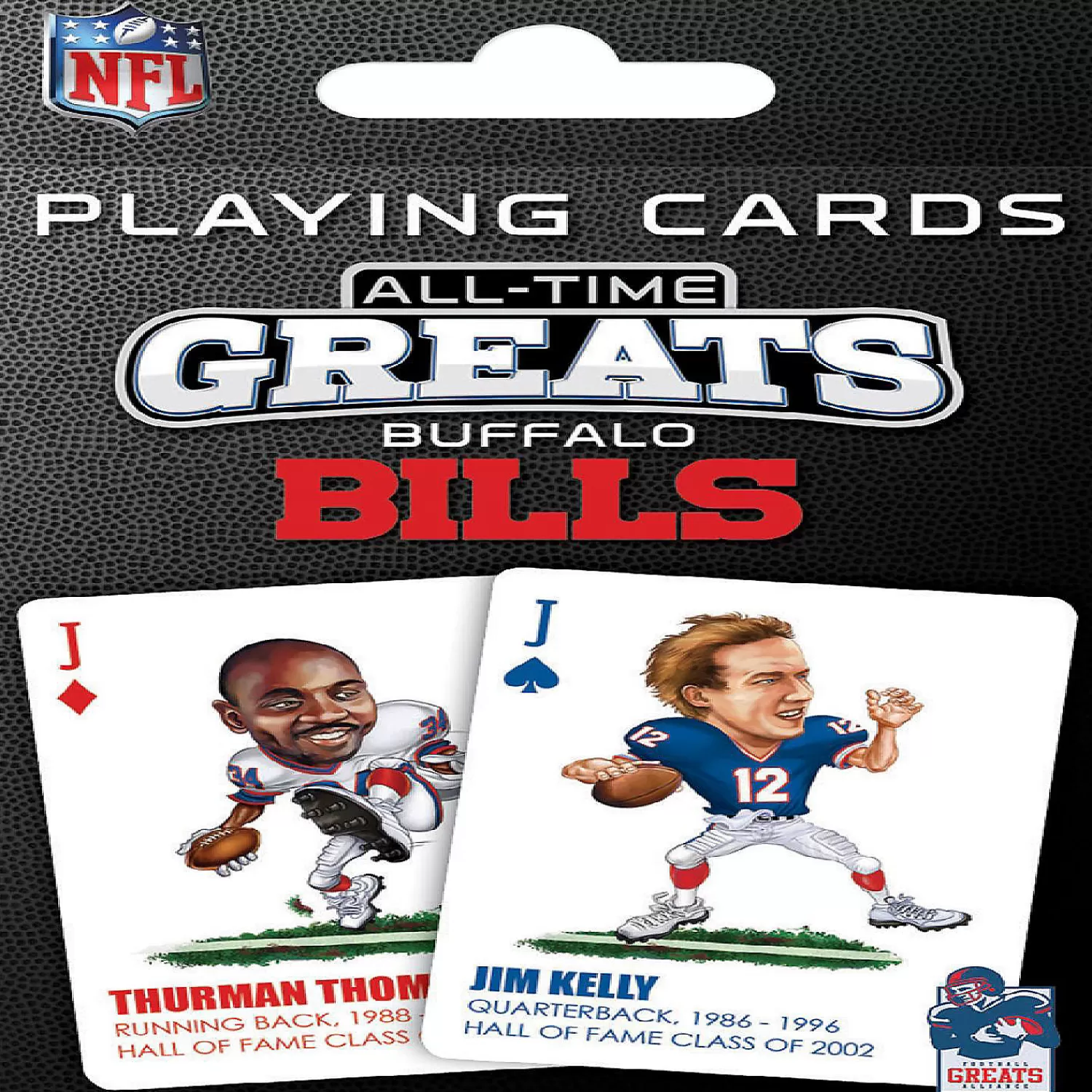 Oriental Trading Playing Cards*Masterpieces Buffalo Bills All-Time Greats Playing Cards